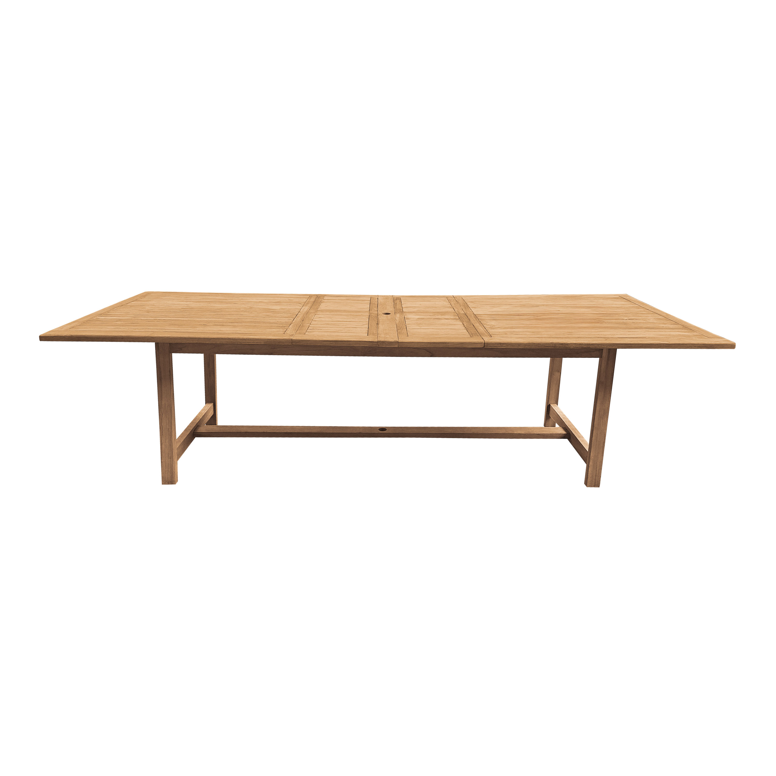 AXI Raisa Teak Rectangular Extendable Garden Table 240 – 320 cm
