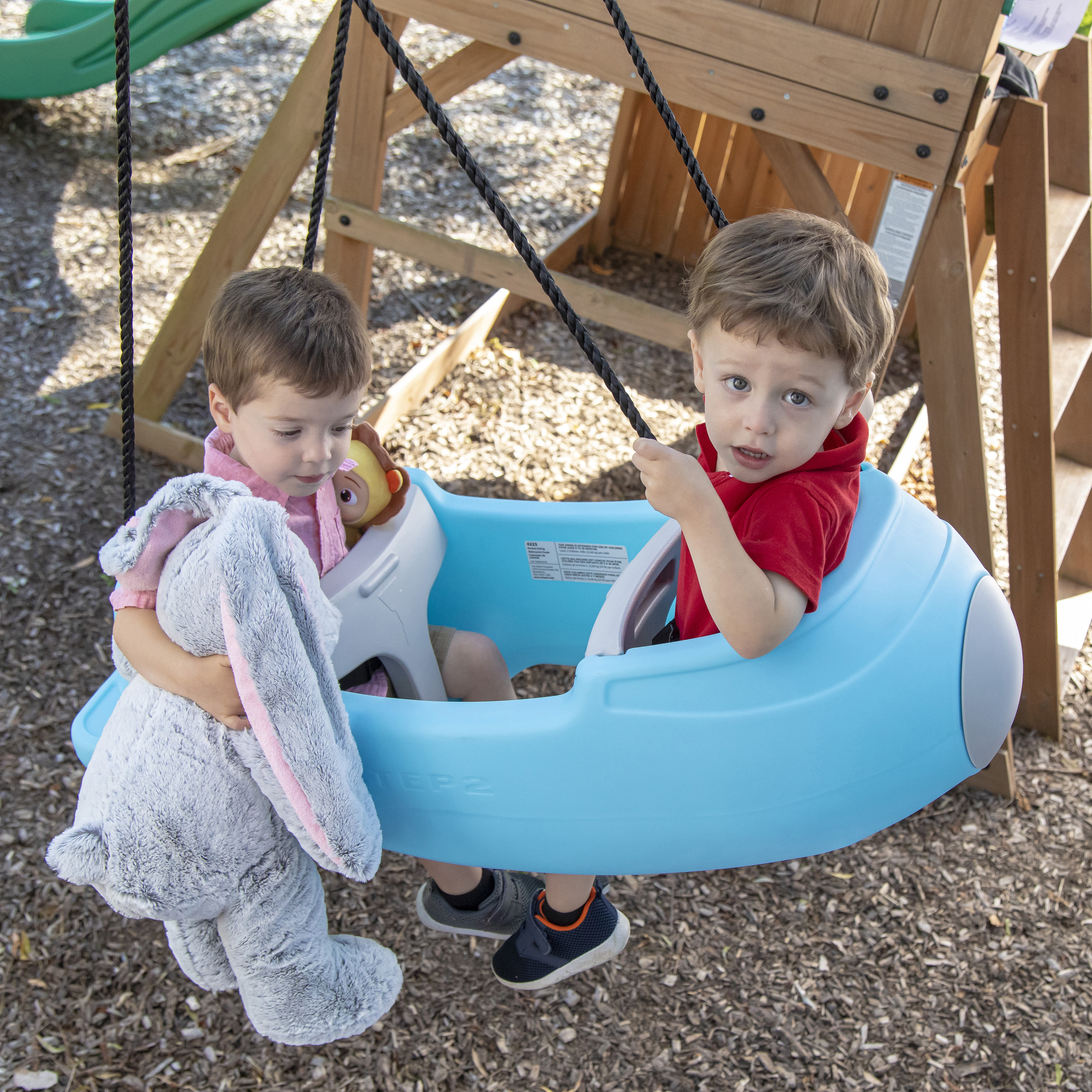 Step2 Rocket Swing for Two Blue-0733538422395 Step2 Rocket Swing for Two Blue