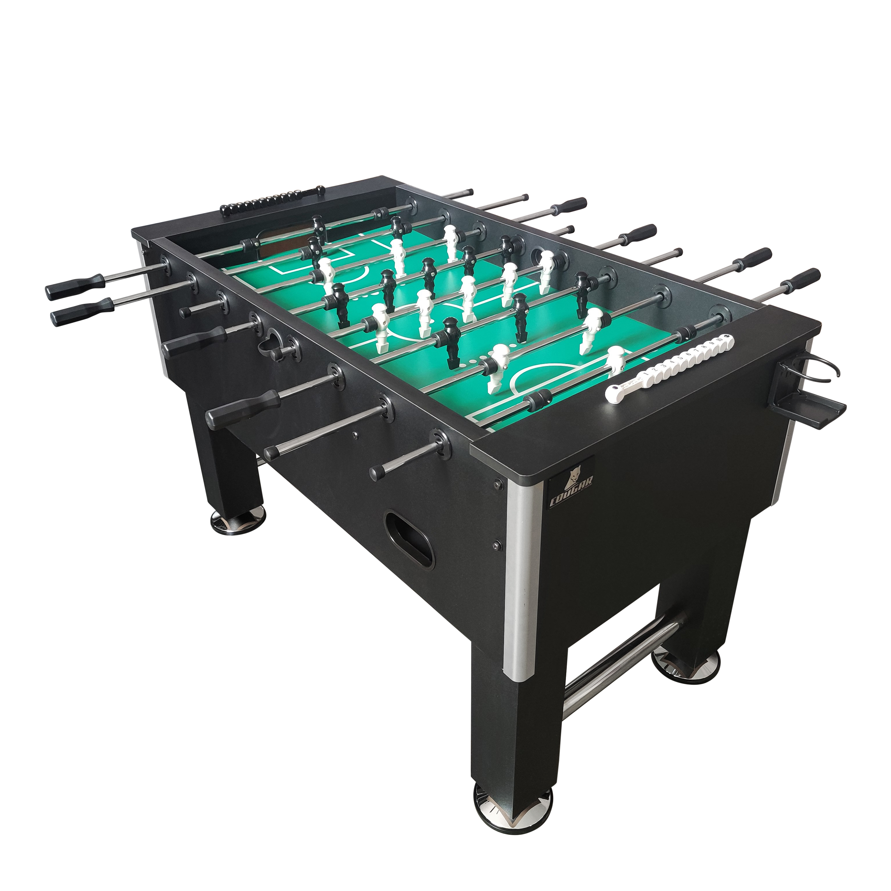 Cougar Defender Football Table with Cupholder - Black