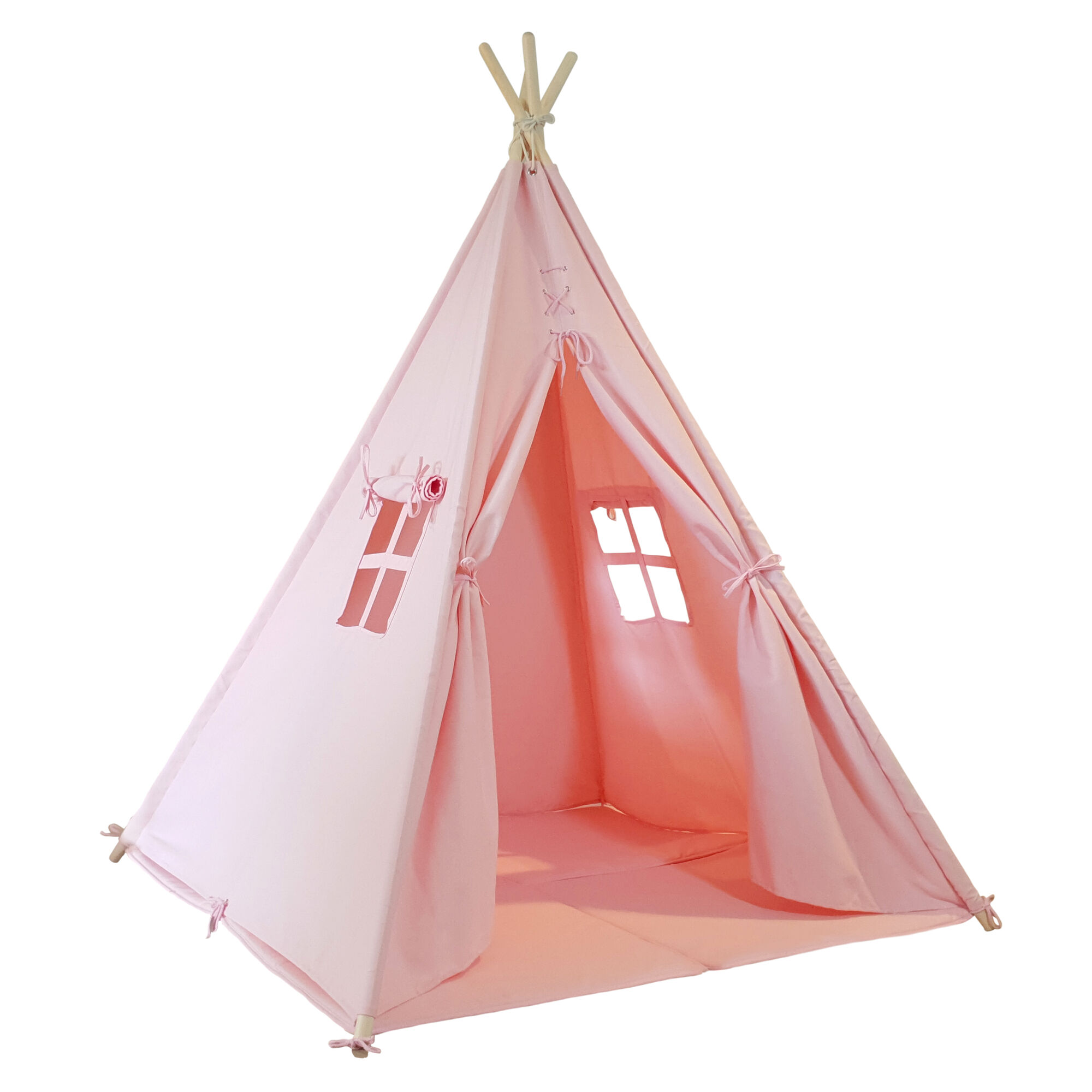 Sunny Alba Teepee Tent - Pastel Pink