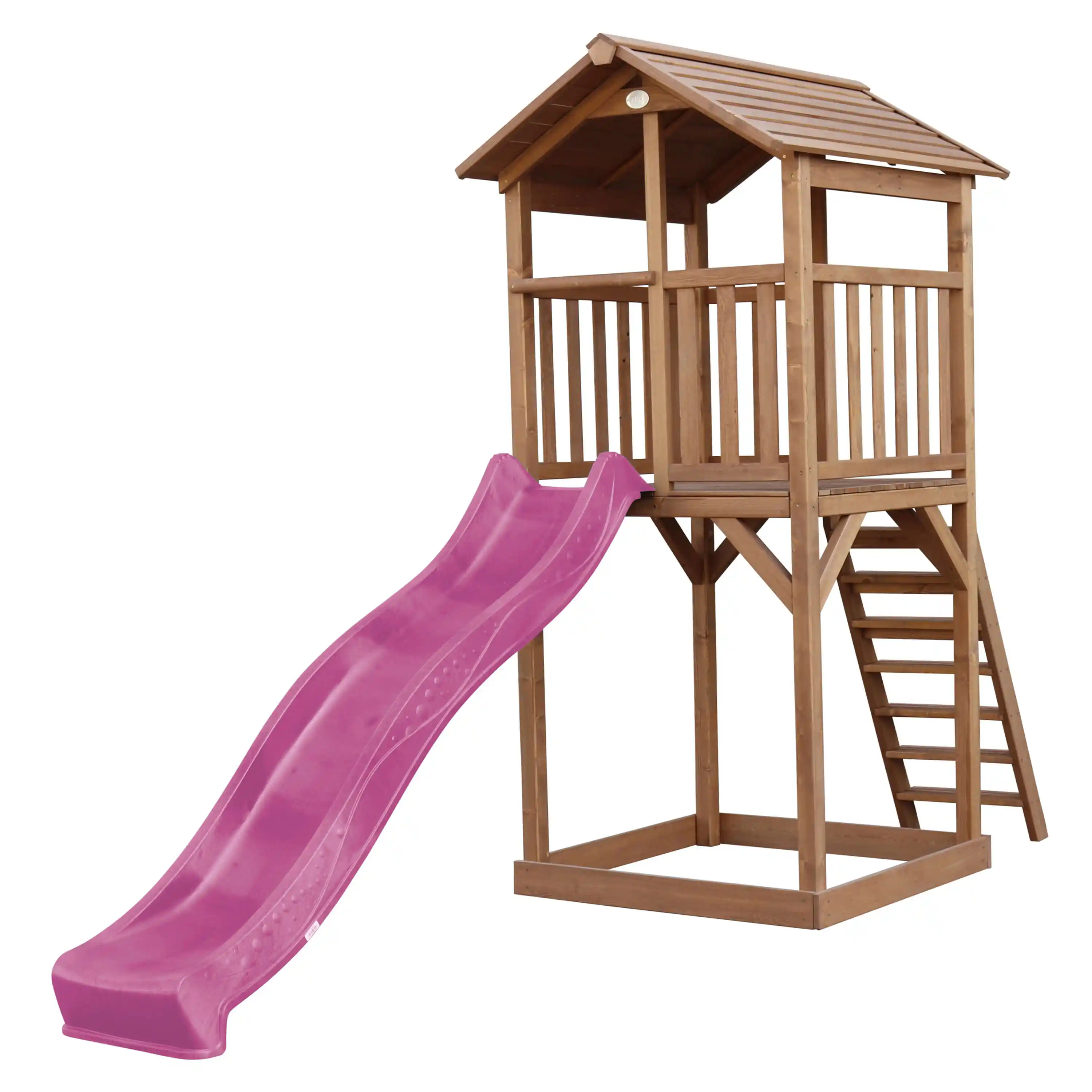 AXI Beach Tower Brown - Purple Slide