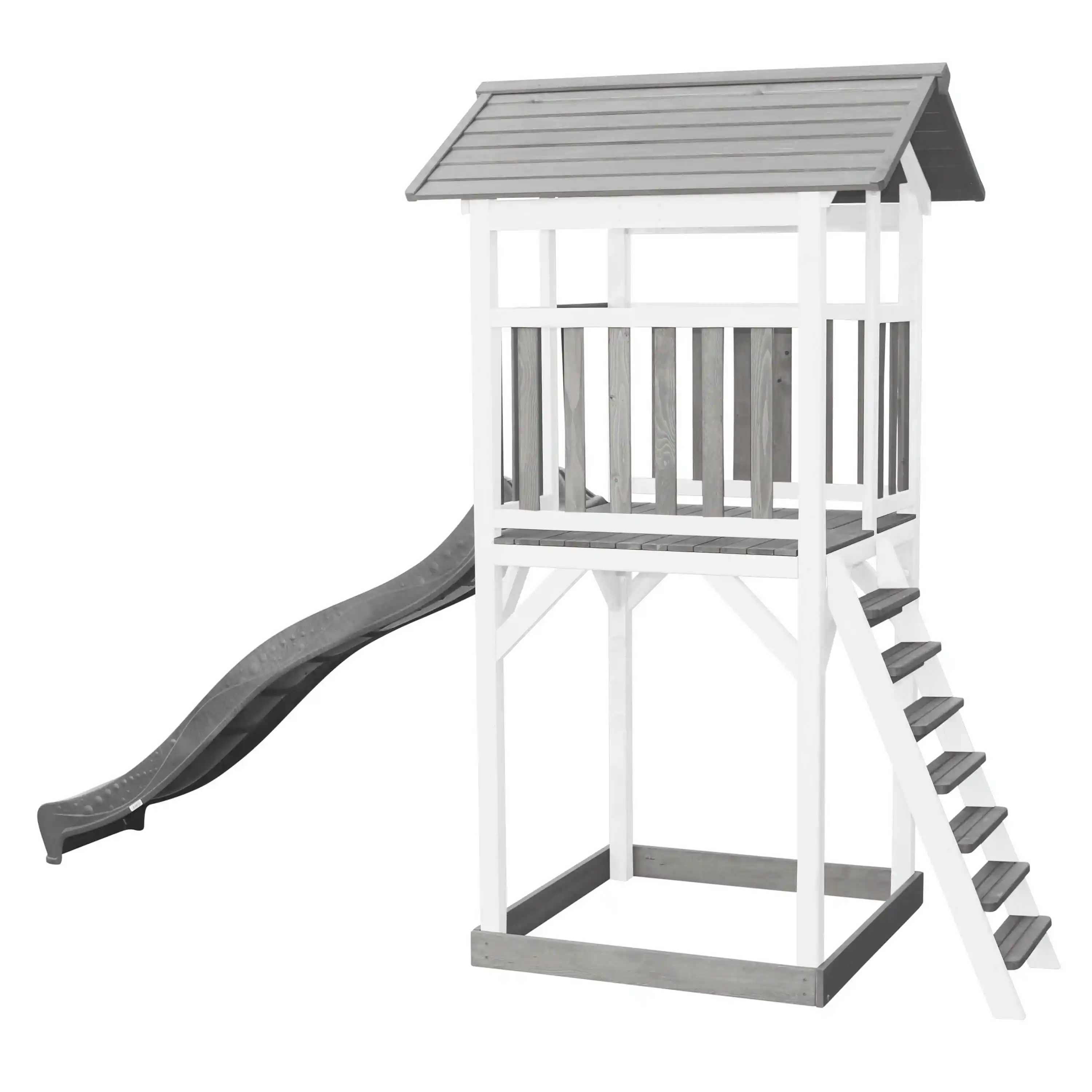 AXI Beach Tower Grey/White - Grey Slide