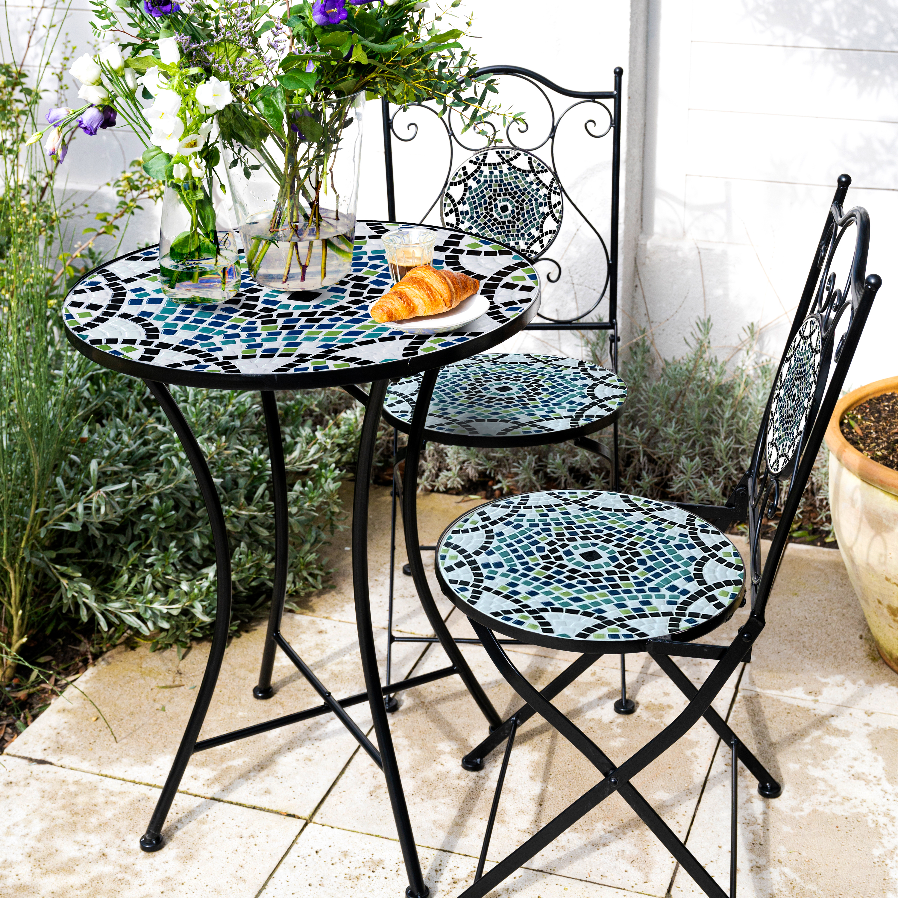 AXI Amélie Bistro Set Mosaic - Multicolor