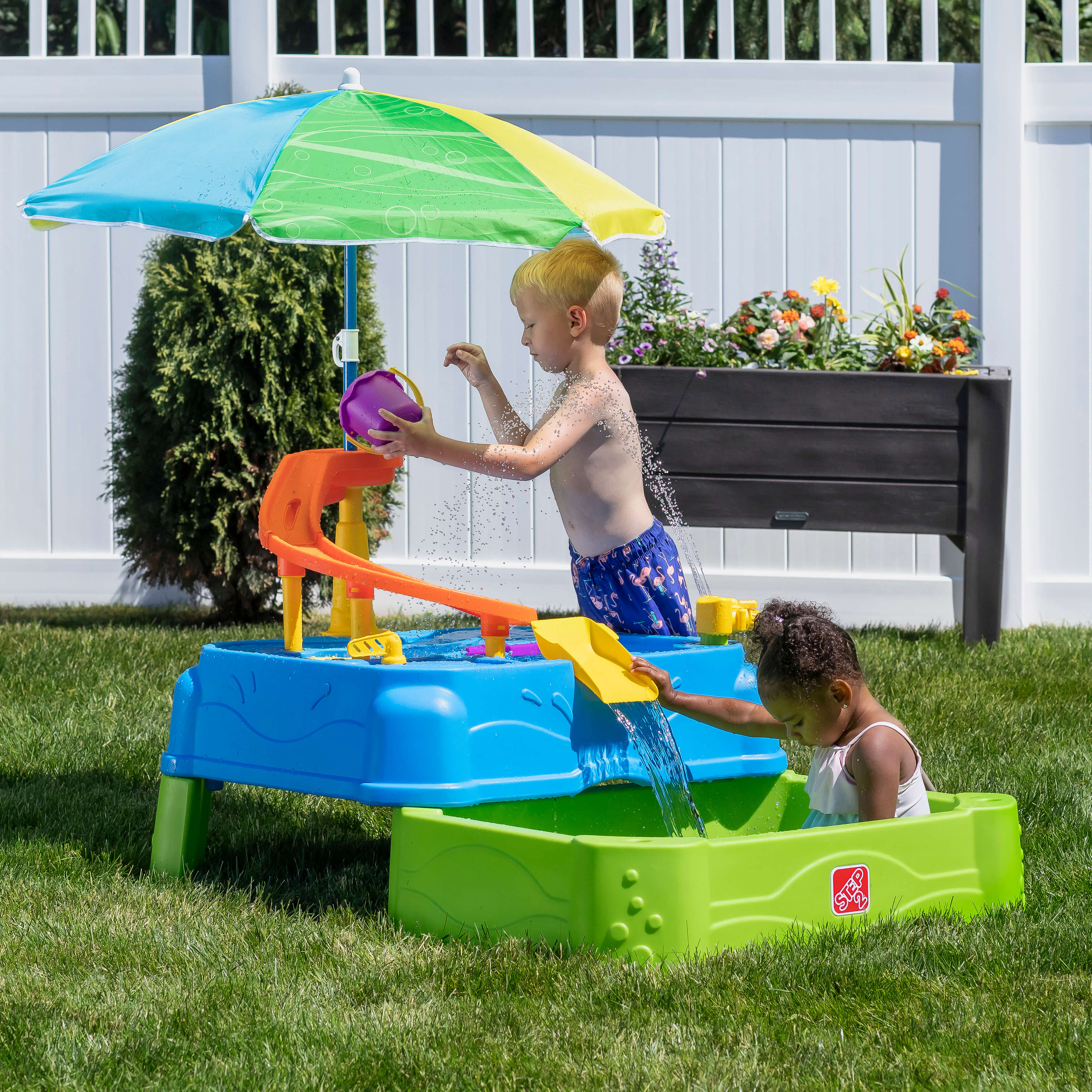 Step2 Waterpark Wonders Two-Tier Water Table