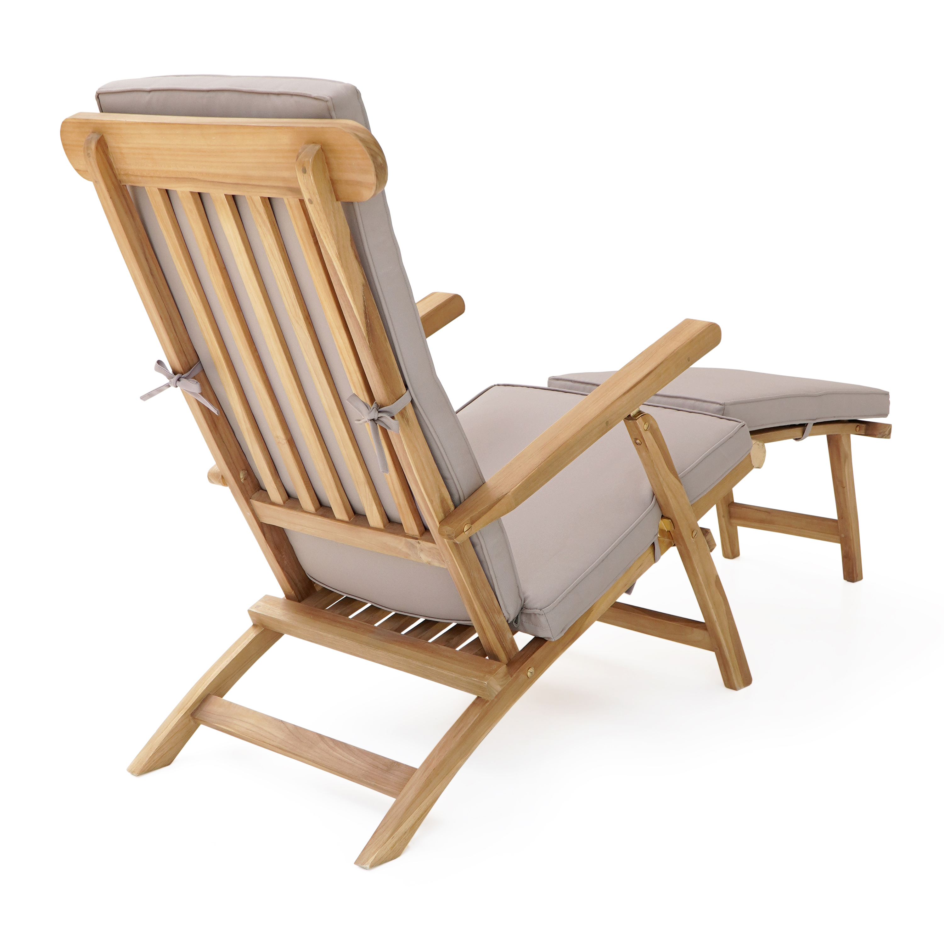 AXI Costa Deckchair with cushion - Teak