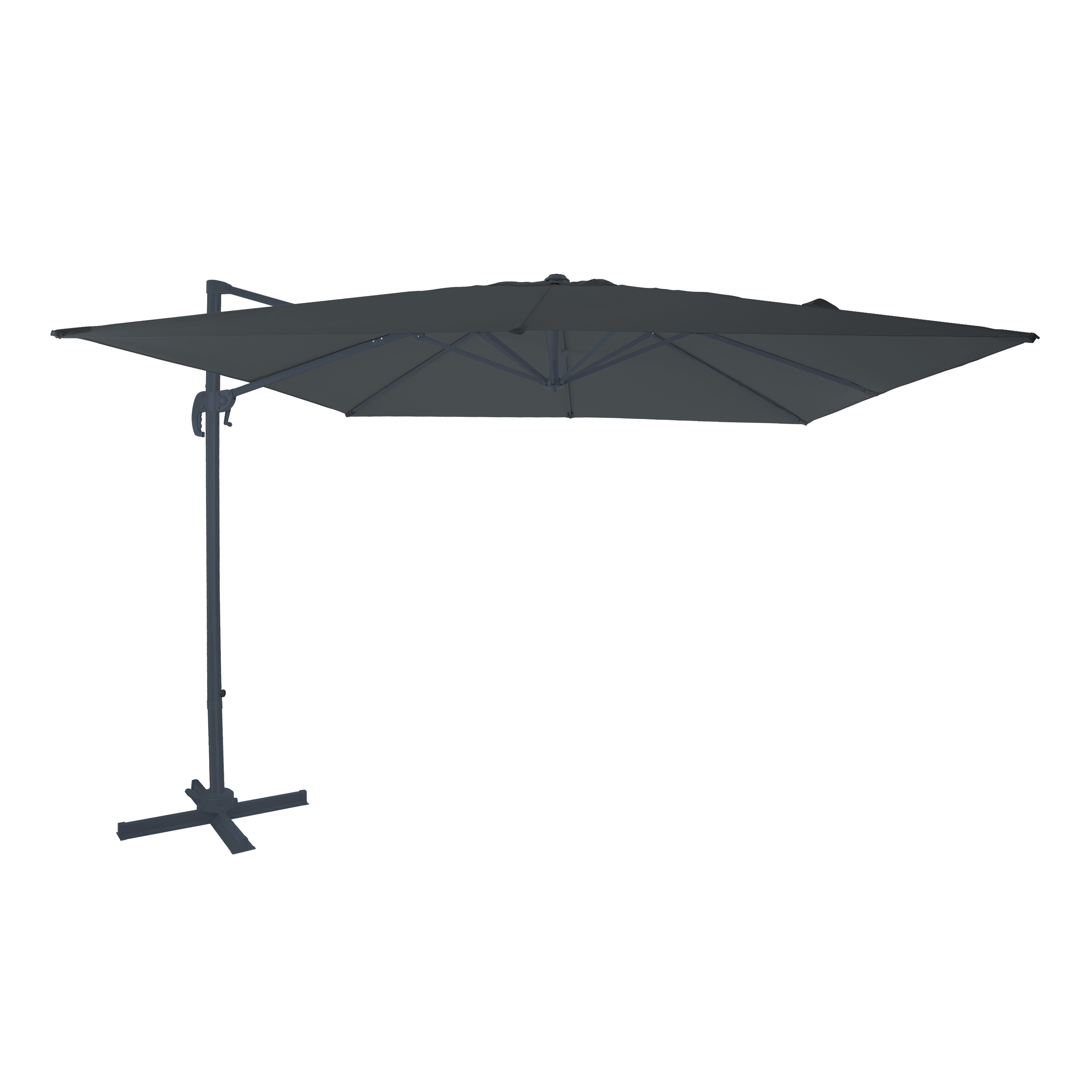 AXI Nima Cantilever Parasol 300x300 cm - Anthracite/Grey