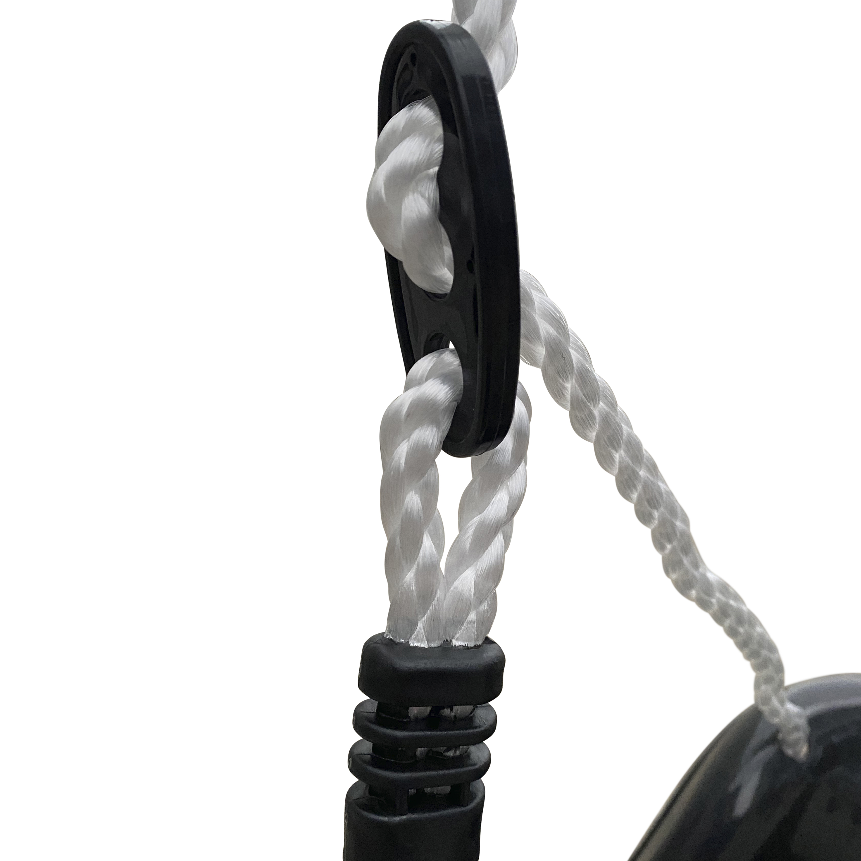 AXI Metalen Baby Schommel met zitje Antraciet/crÃ¨me