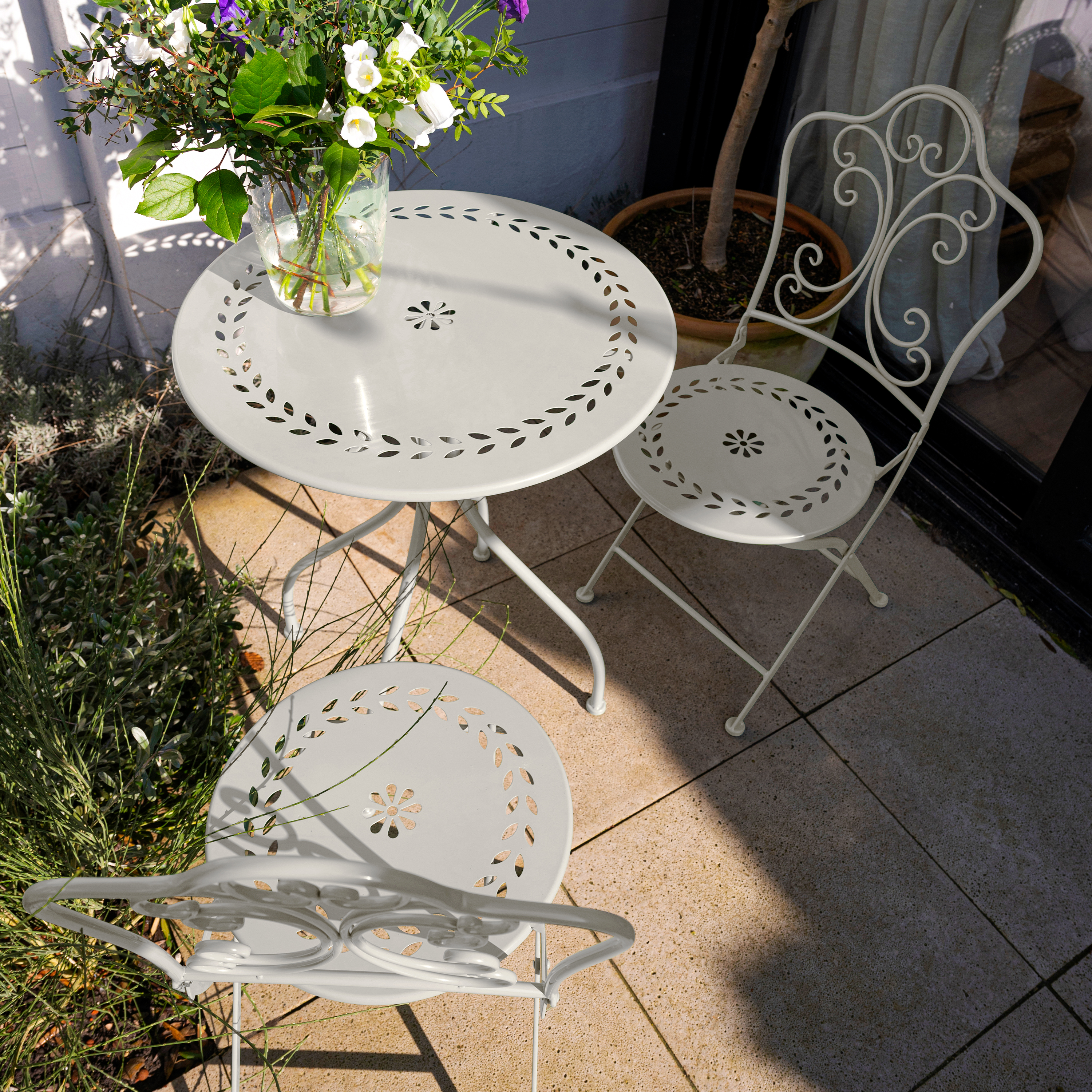 AXI Marilou Bistro Set Romantic - White