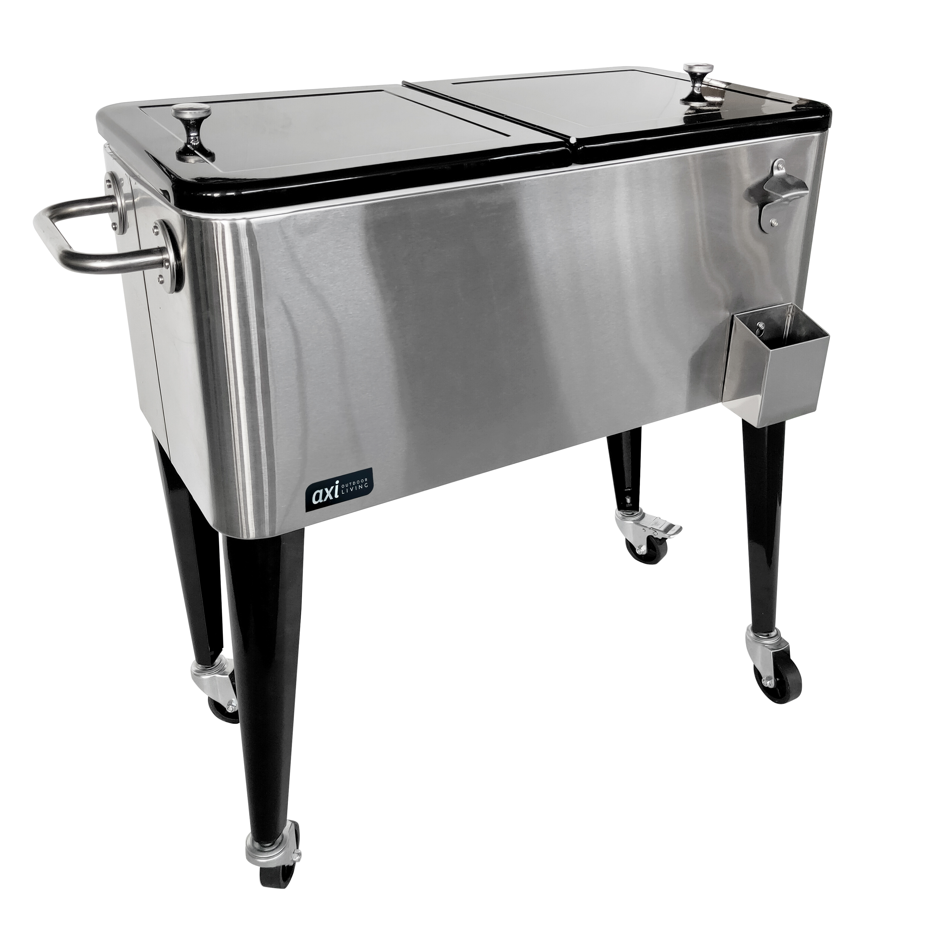 AXI Retro Cooler Stainless Steel