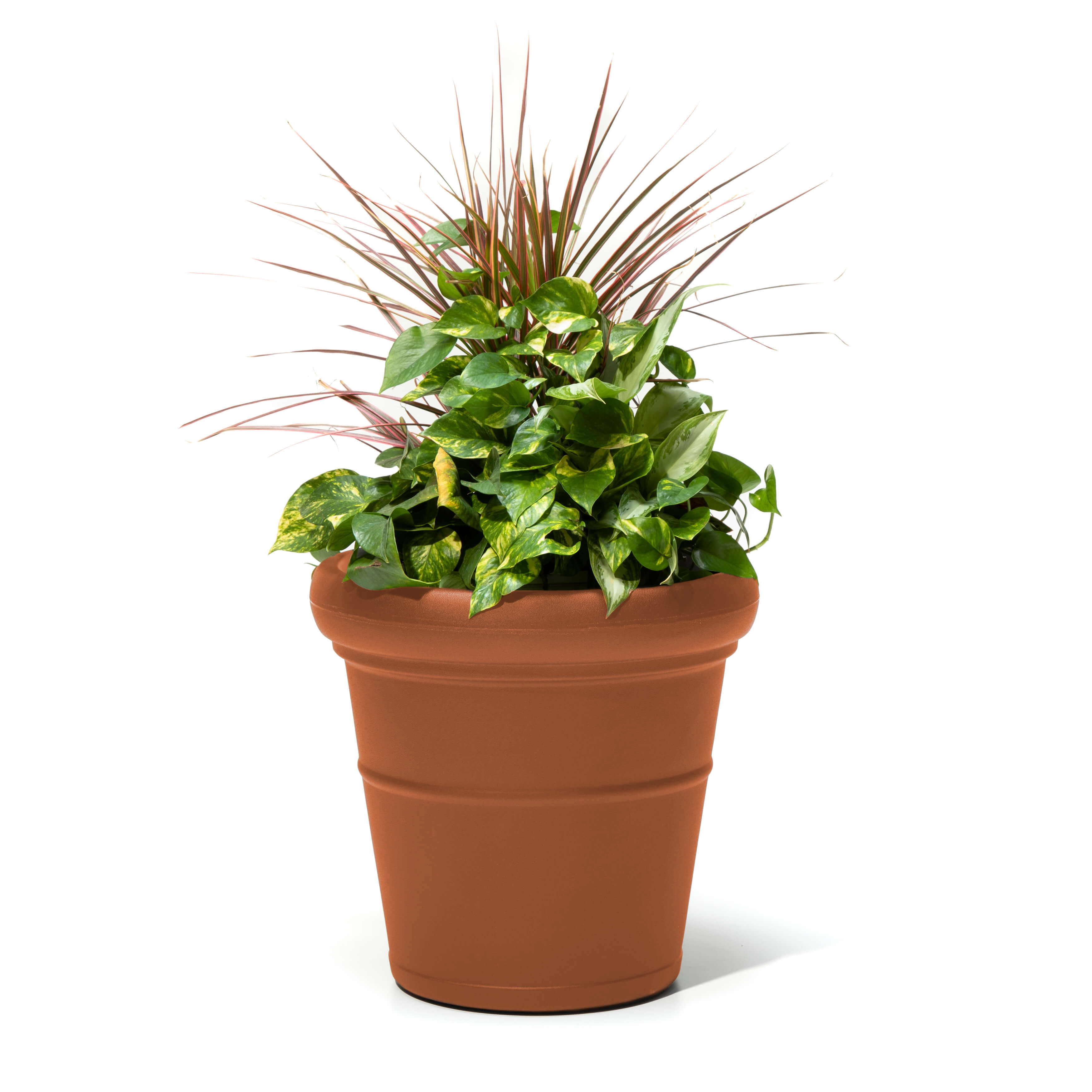 Step2 Claremont Flower Pot - Terracotta