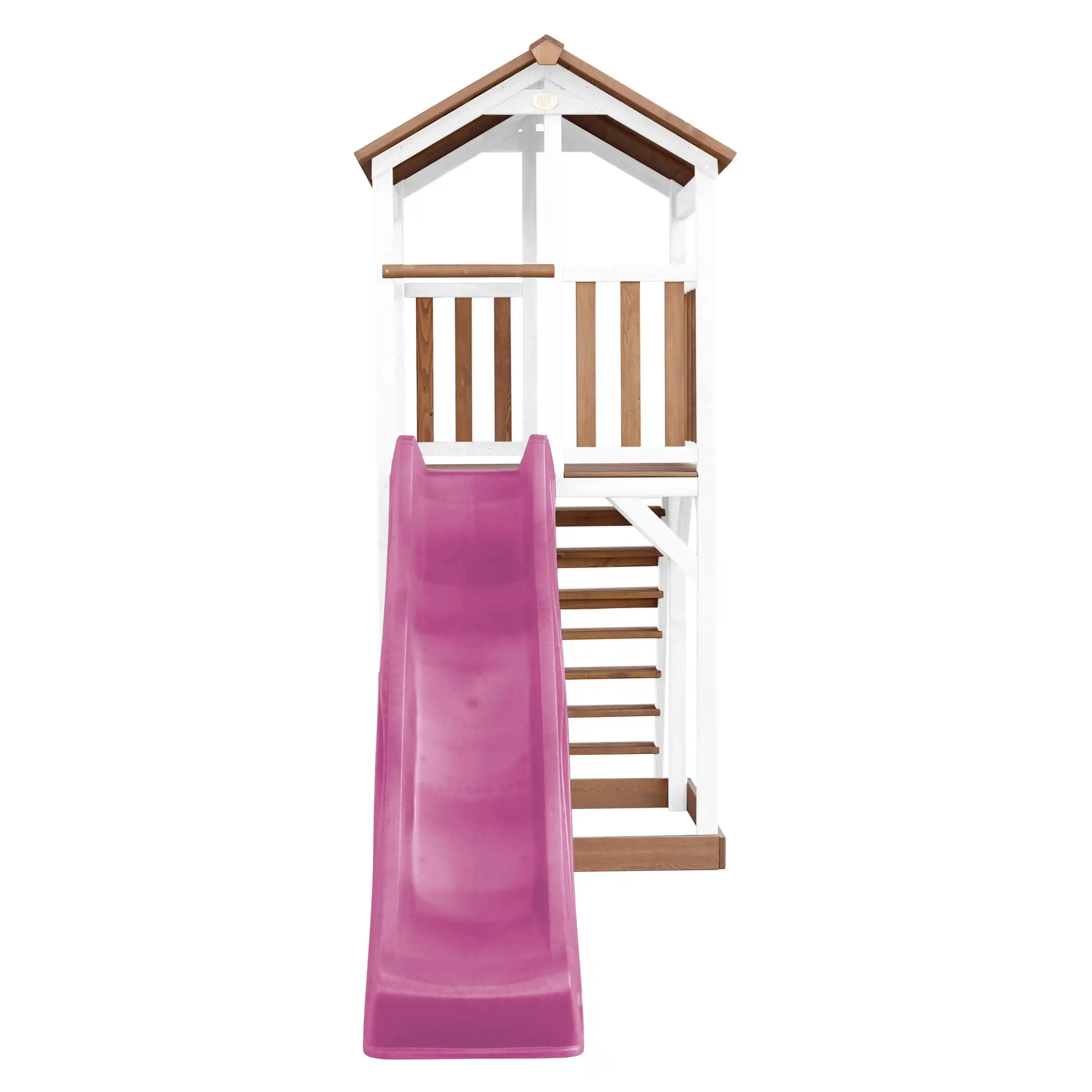 AXI Beach Tower Brown/White - Purple Slide