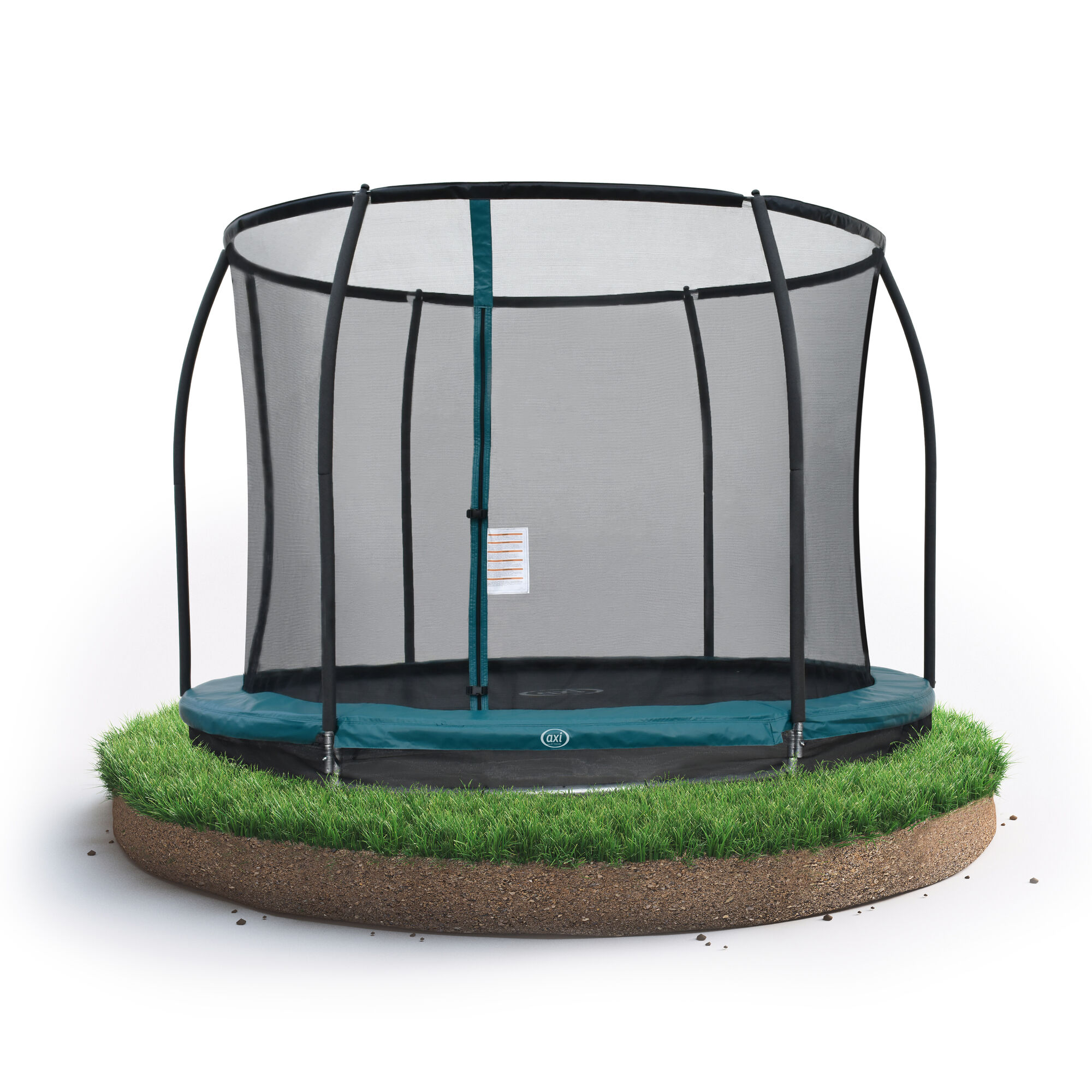 AXI Boston Trampoline Ø 305 cm - Inground & Onground - Green