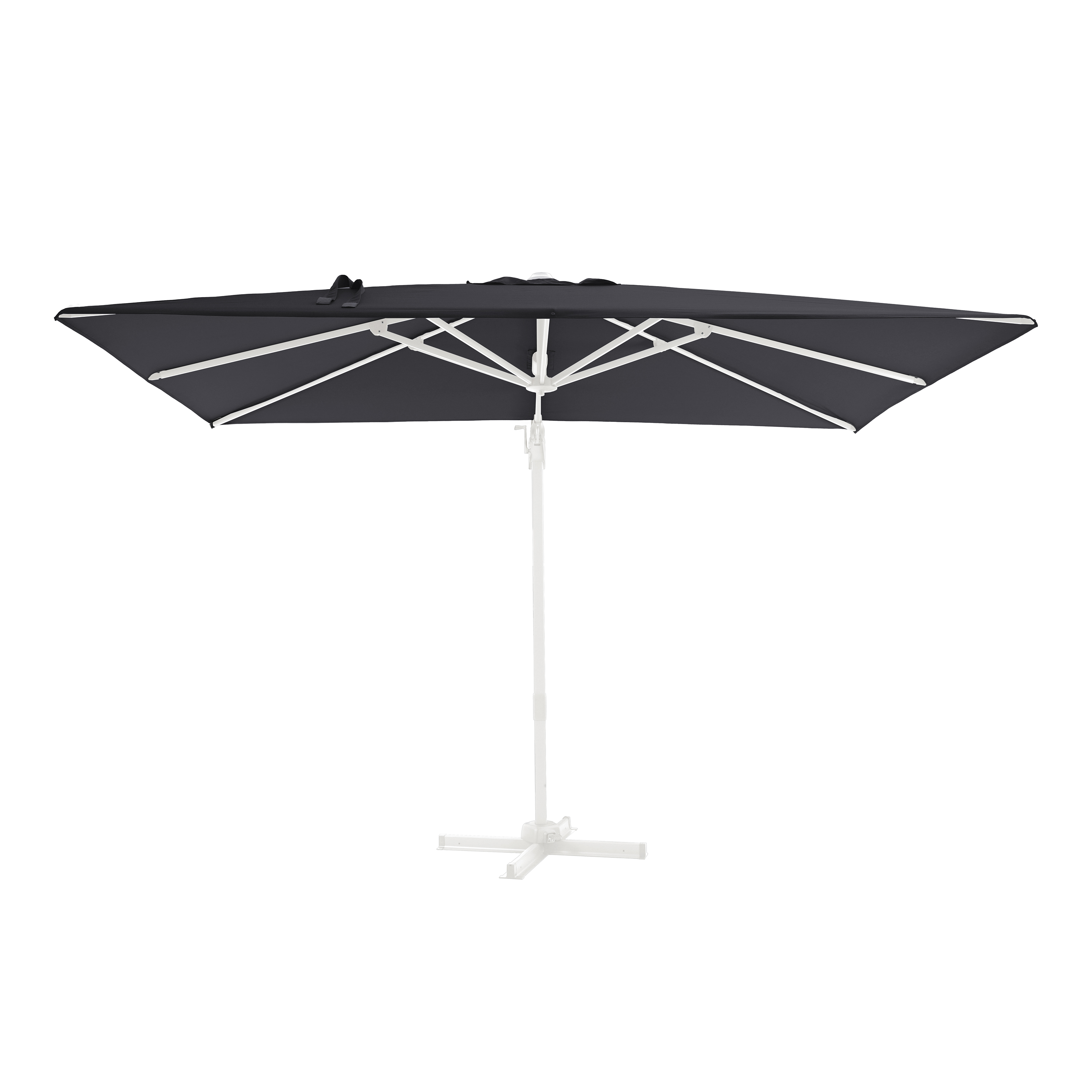 AXI Milad Premium Cantilever Parasol 200x300cm - White/Grey