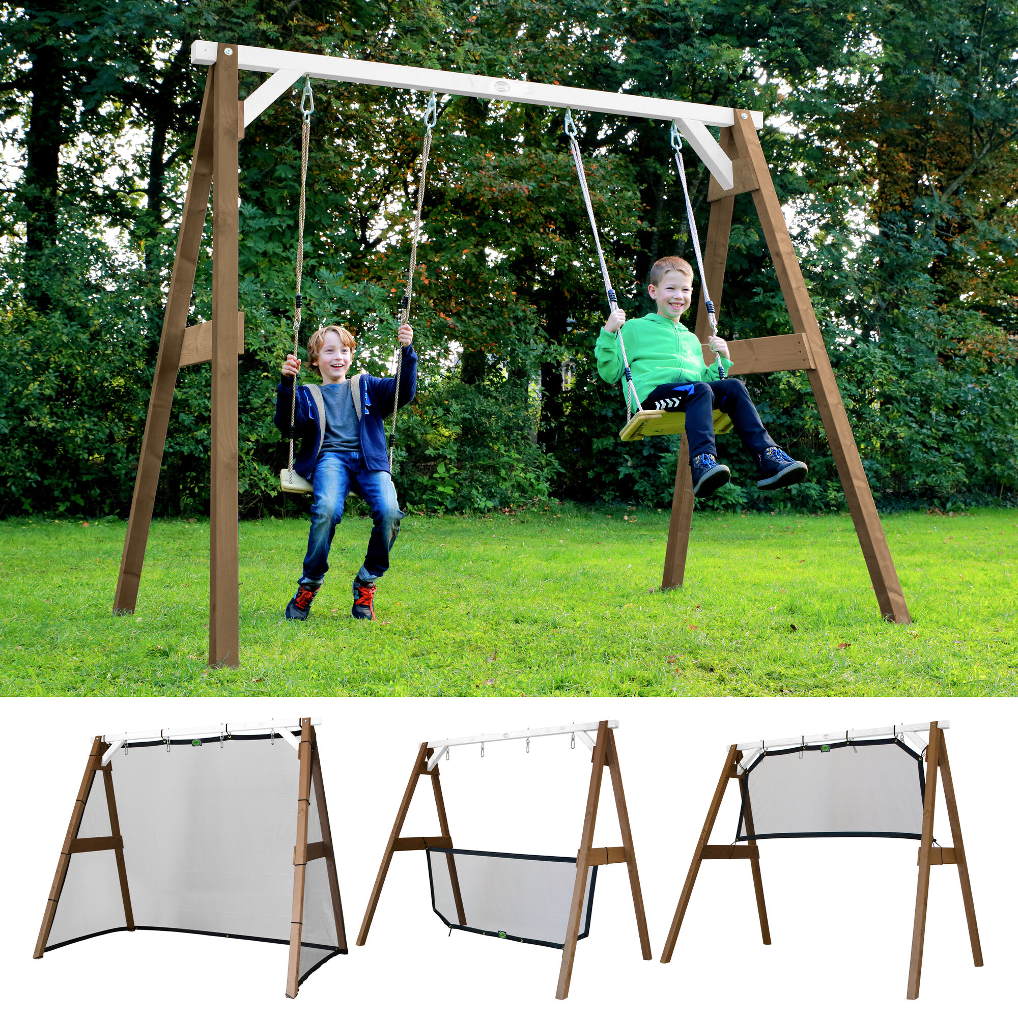 sfeerfoto AXI 4-in-1 SportsFun Bruin/wit