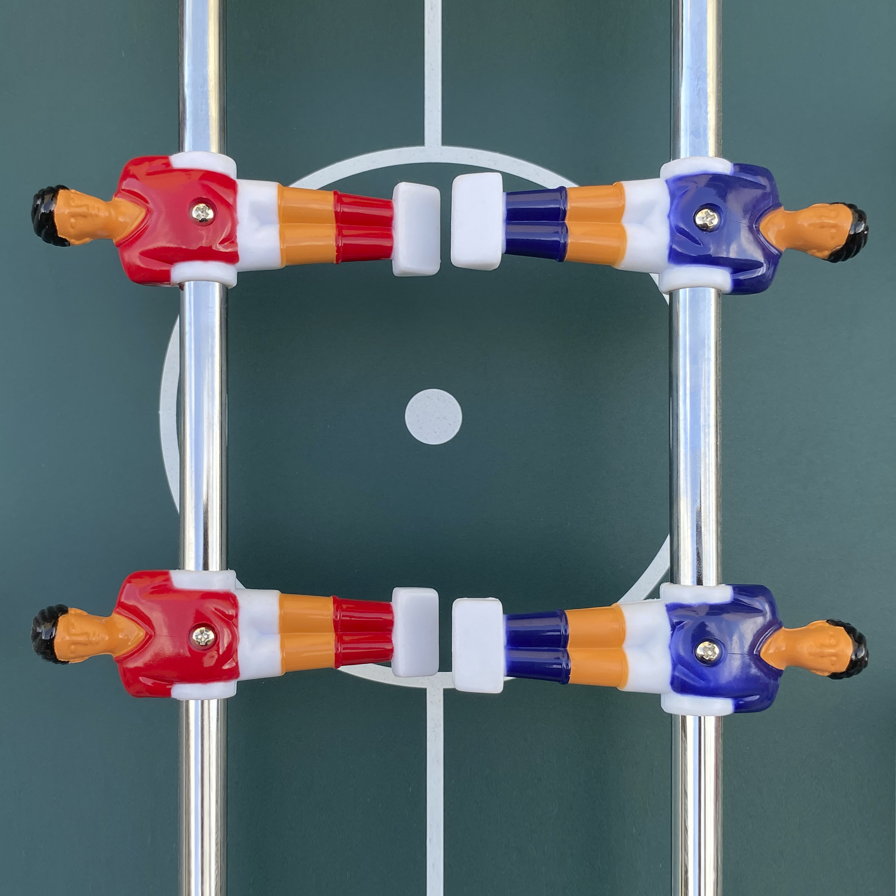 Cougar Scorpion Kick TS Folding Football Table - White