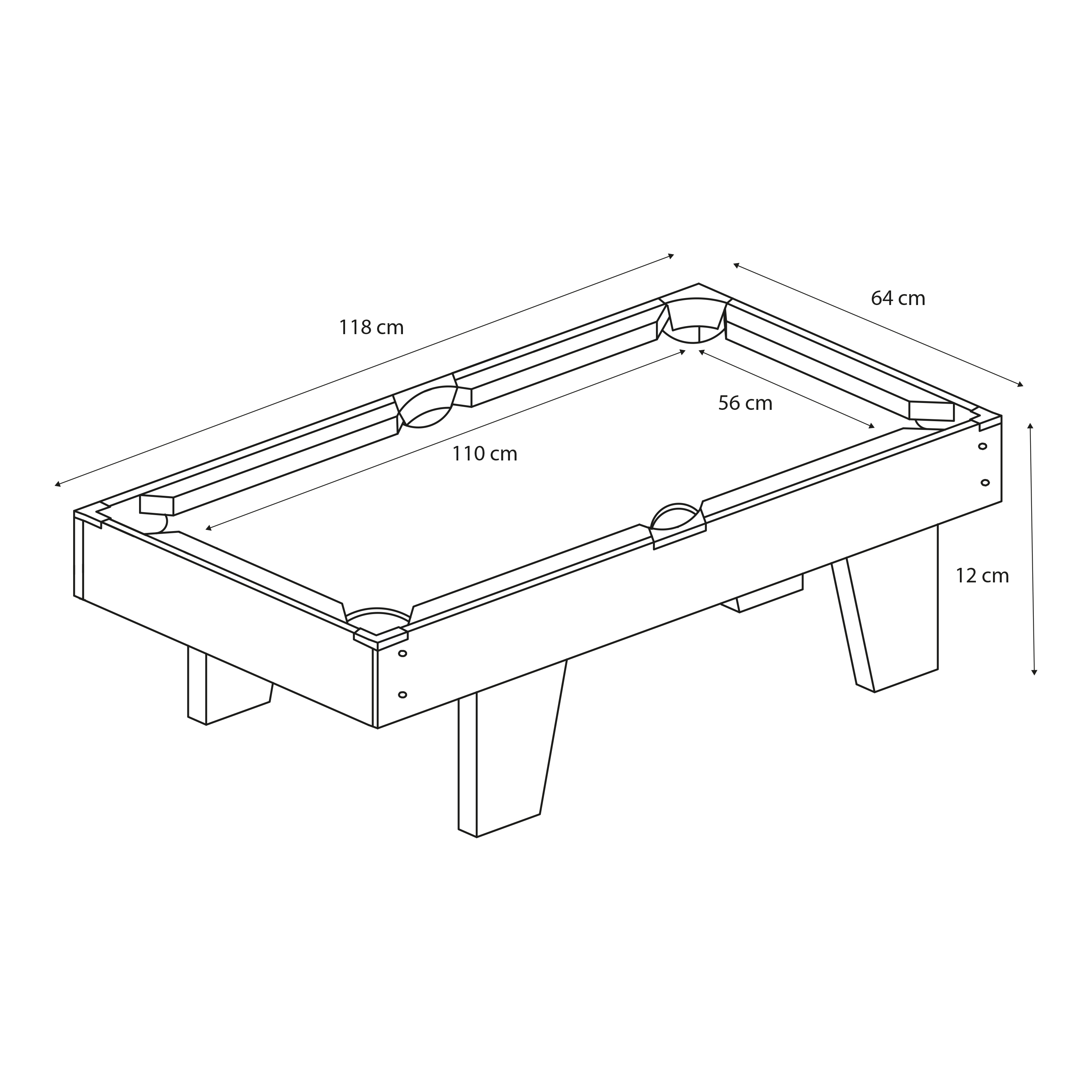 Cougar Pool Table Mini Portable