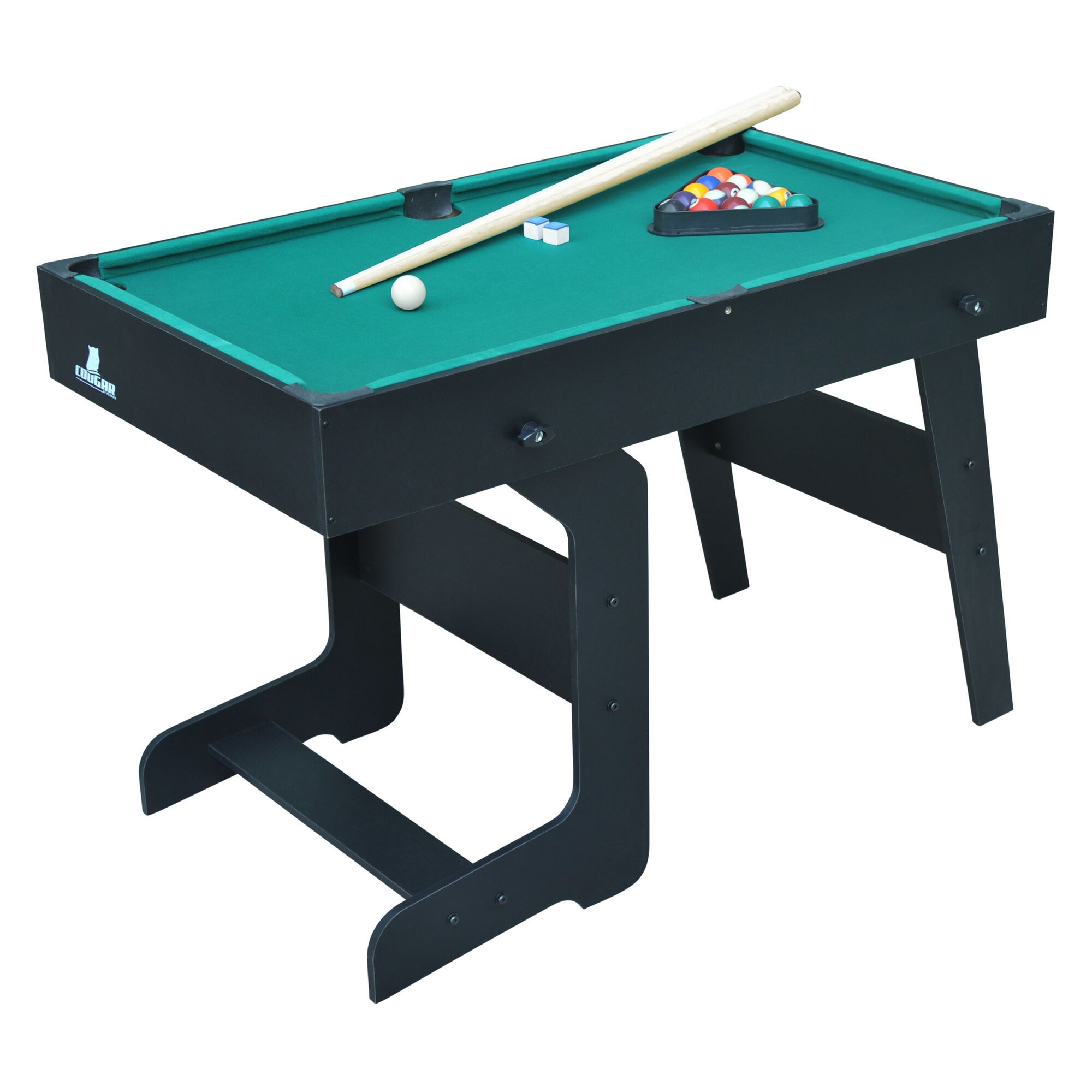 Cougar All-in-One 16-in-1 Multi Game Table - Black