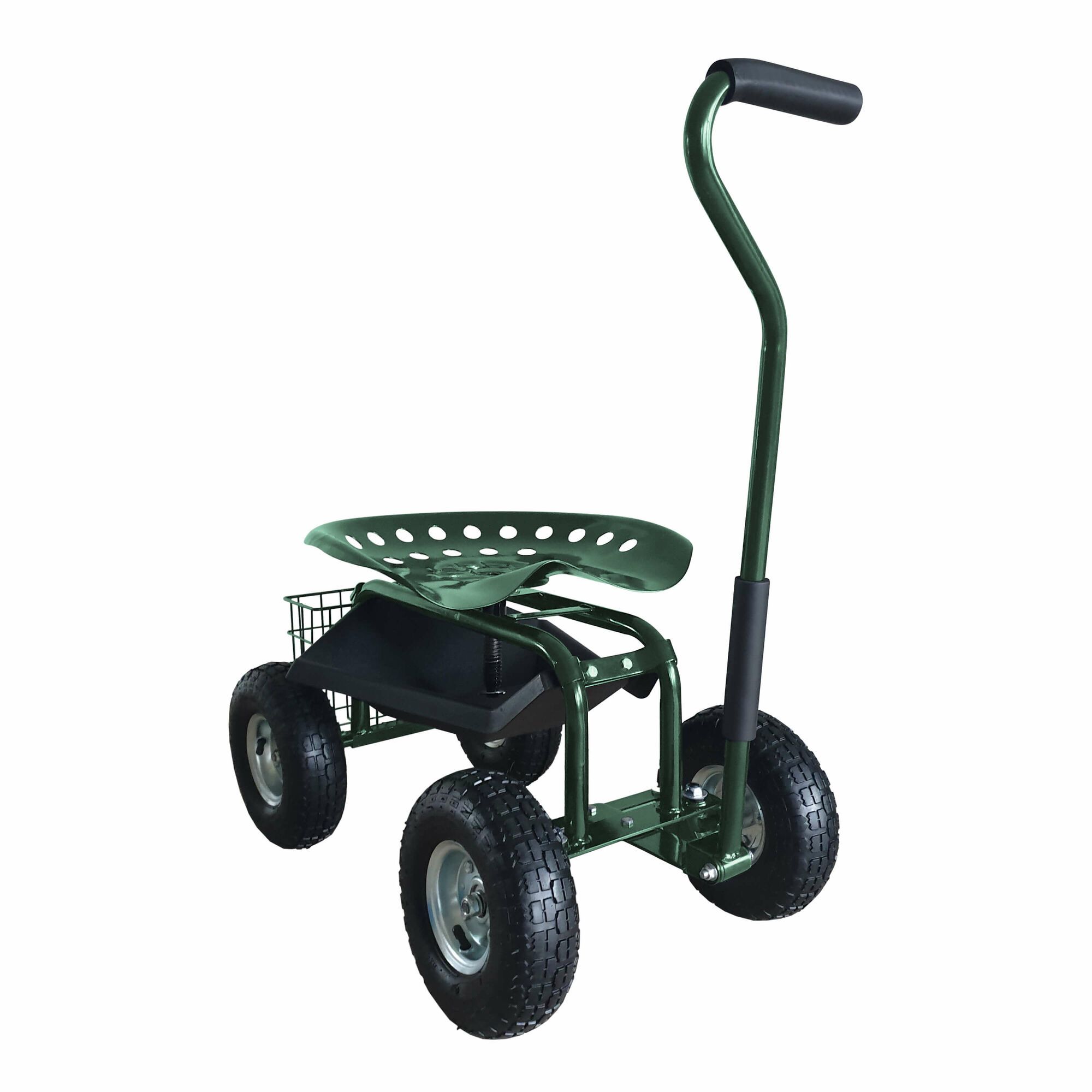 AXI AG22 Rolling Garden Seat - Green