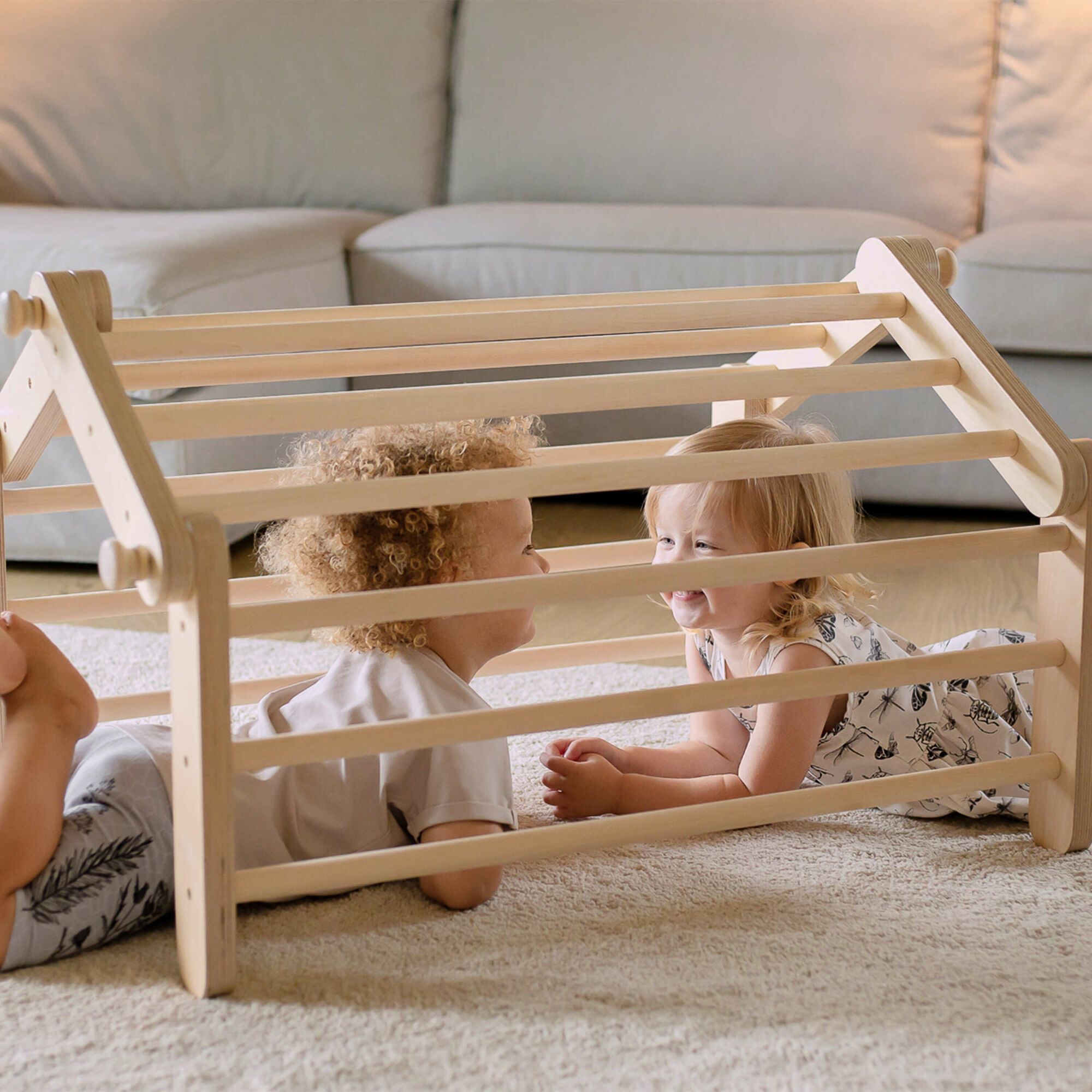 Ette Tete Mopitri modifiable Climbing Frame with ramp