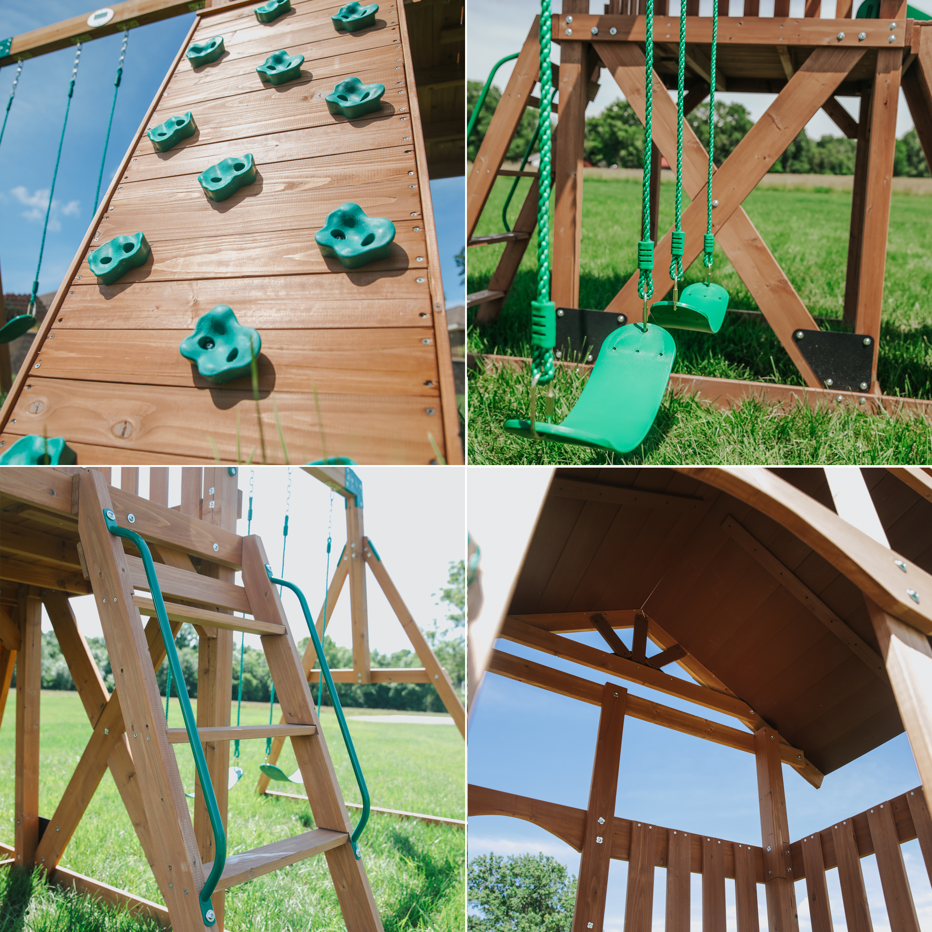 Backyard Discovery Lightning Ridge Climbing Frame