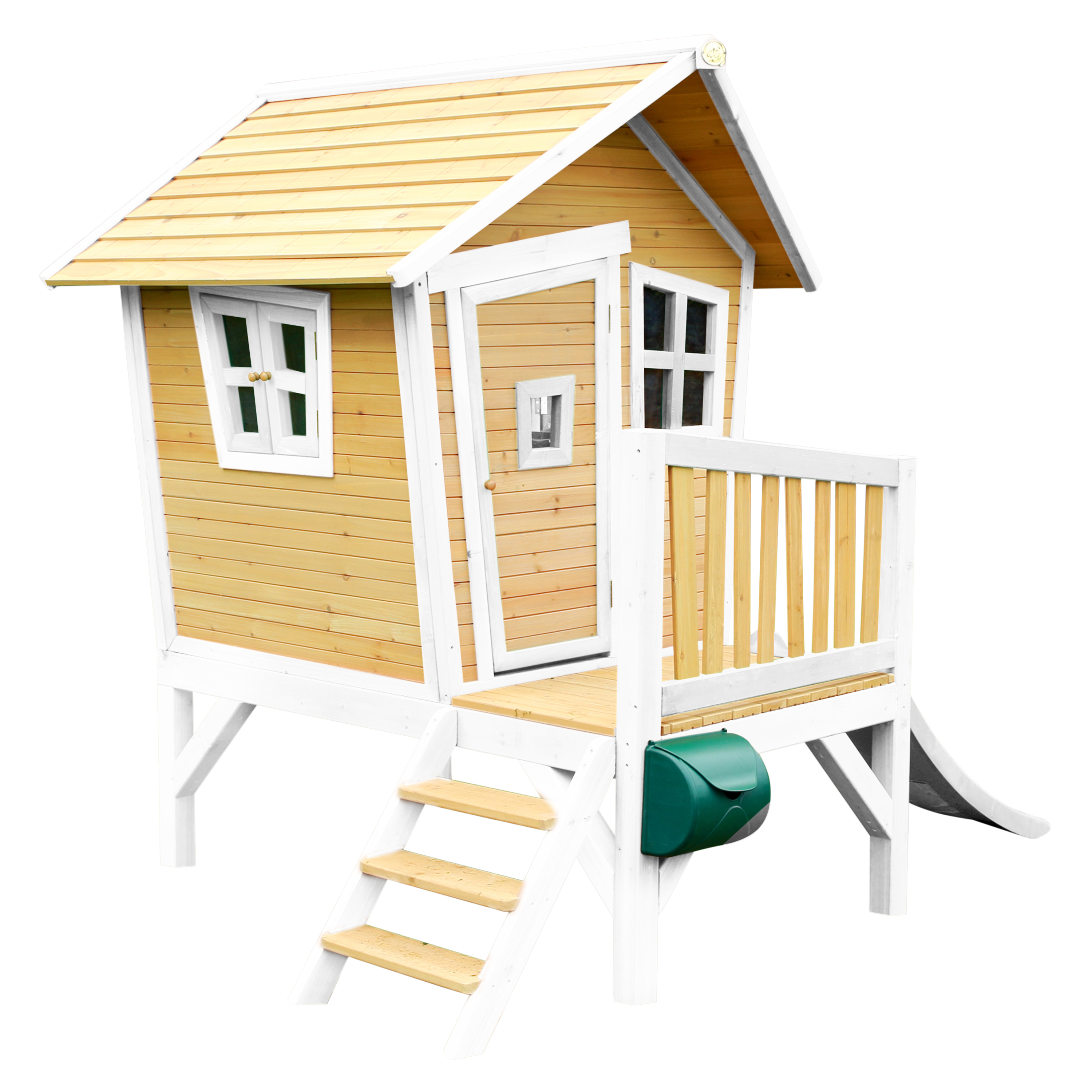 AXI Robin Playhouse Brown/White - White Slide