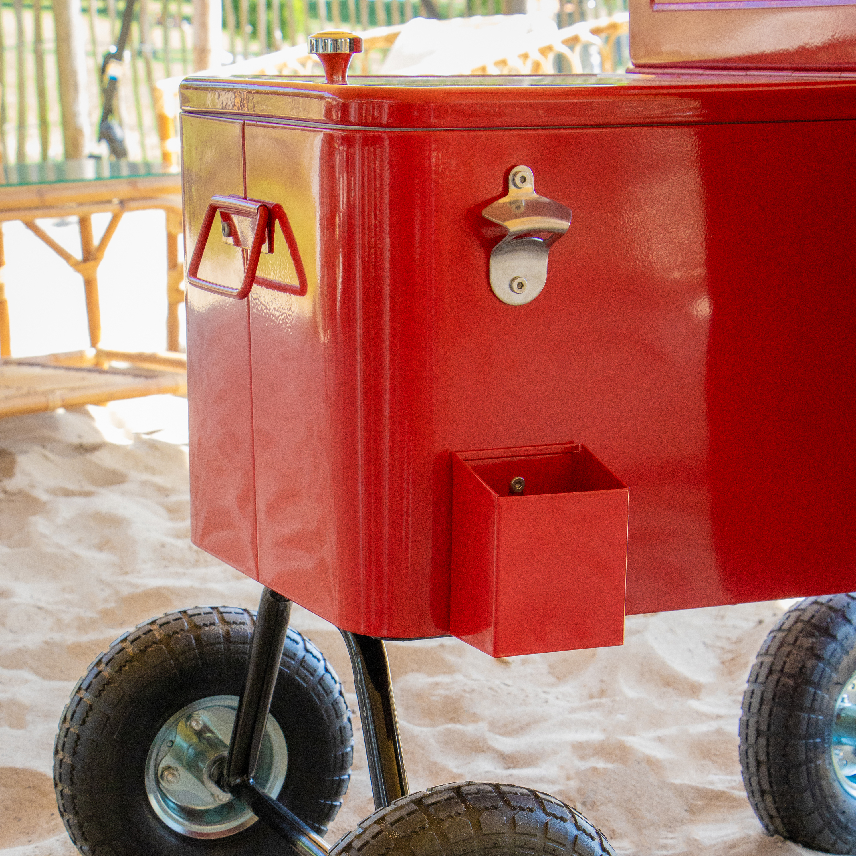 AXI Beach Wagon Cooler - Red