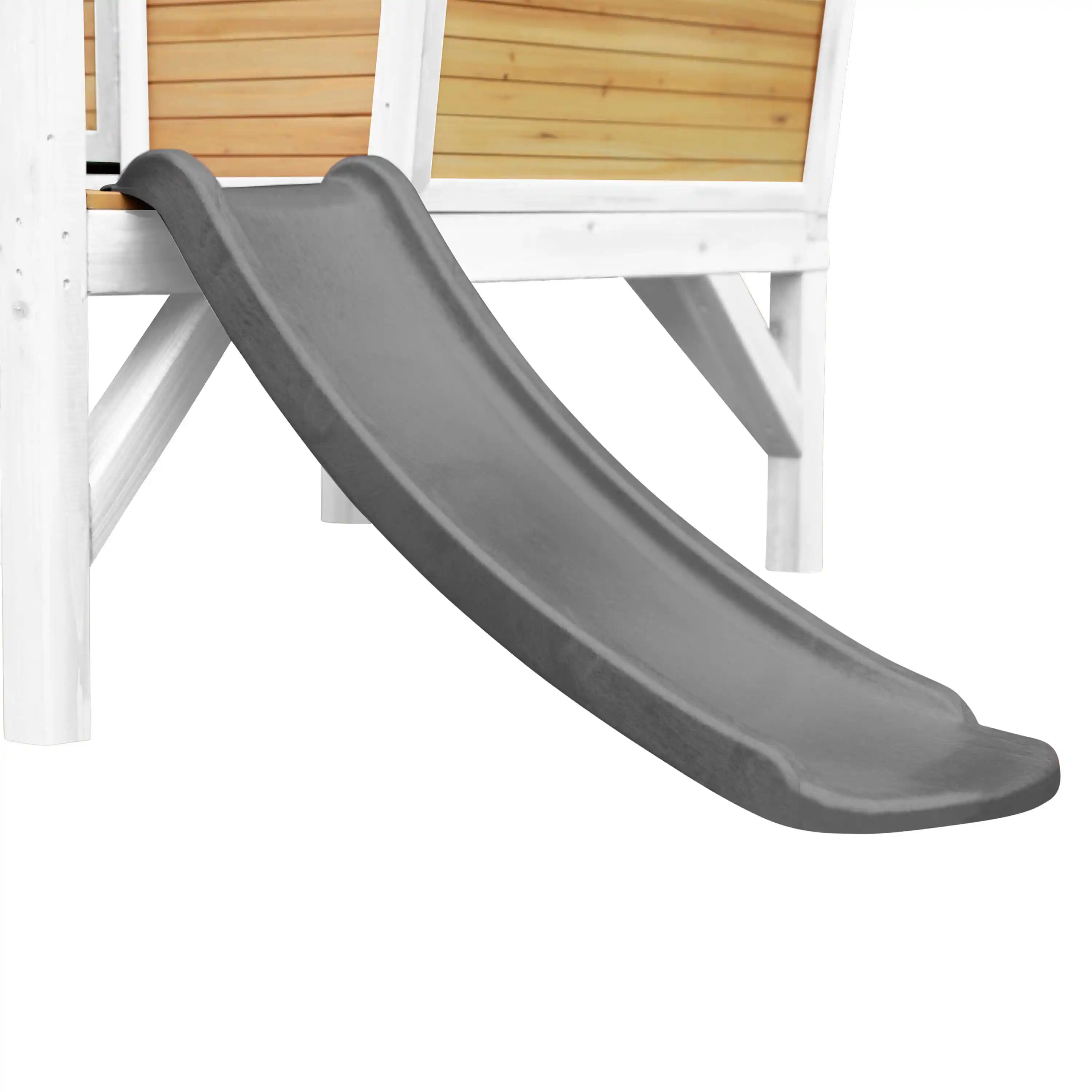 AXI Robin Playhouse Brown/White - Grey Slide