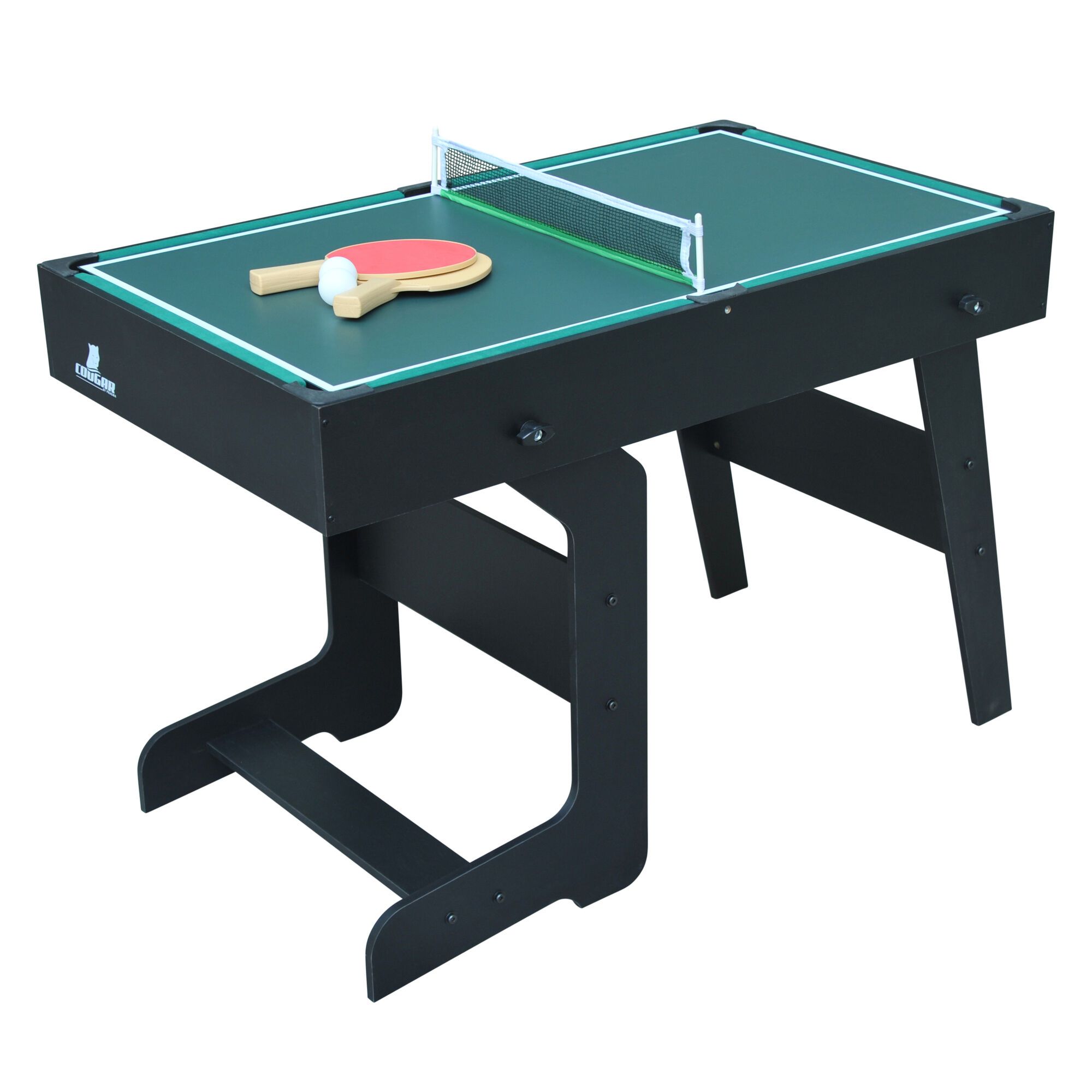 Cougar All-in-One 16-in-1 Multi Game Table - Black