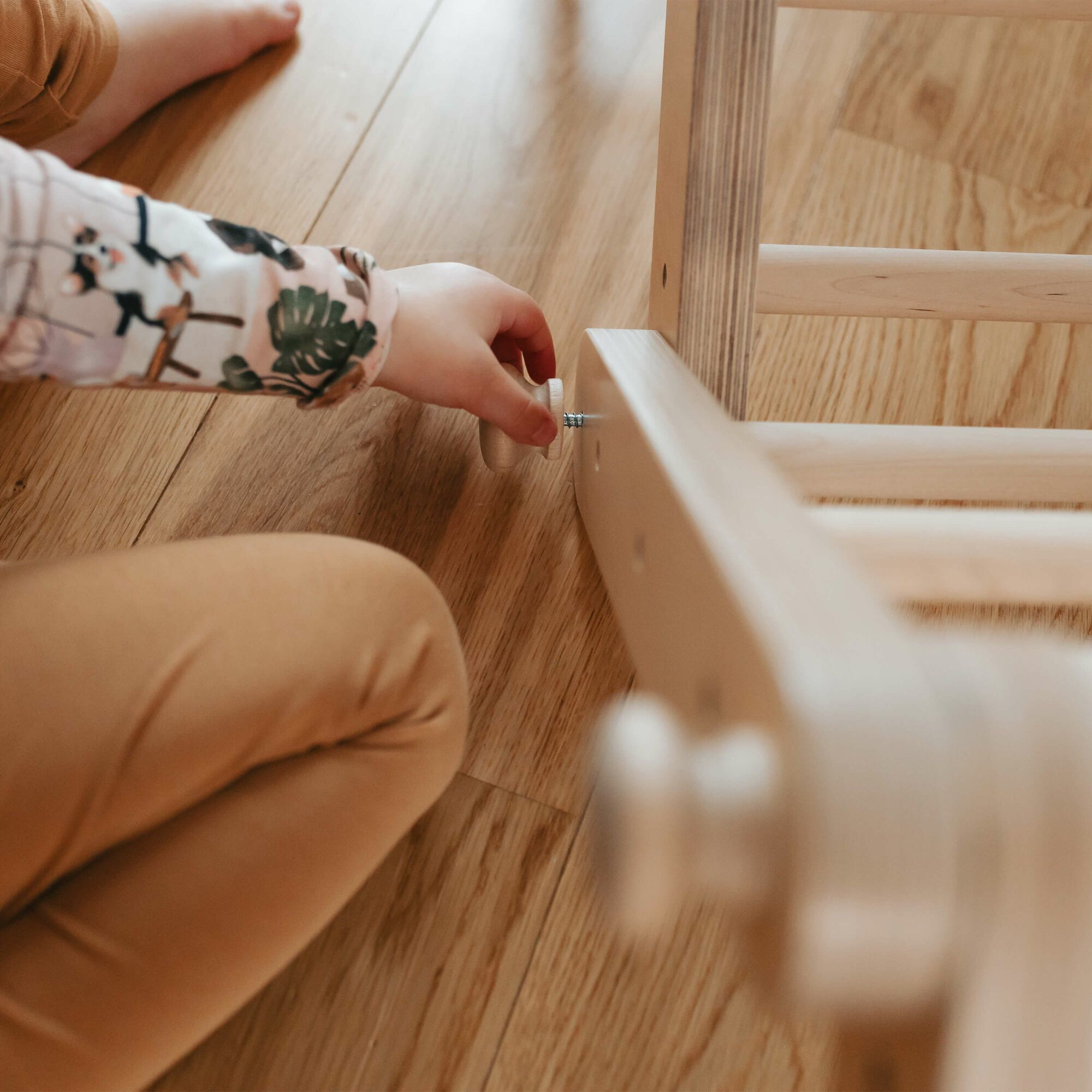 Ette Tete Mopitri modifiable Climbing Frame with ramp