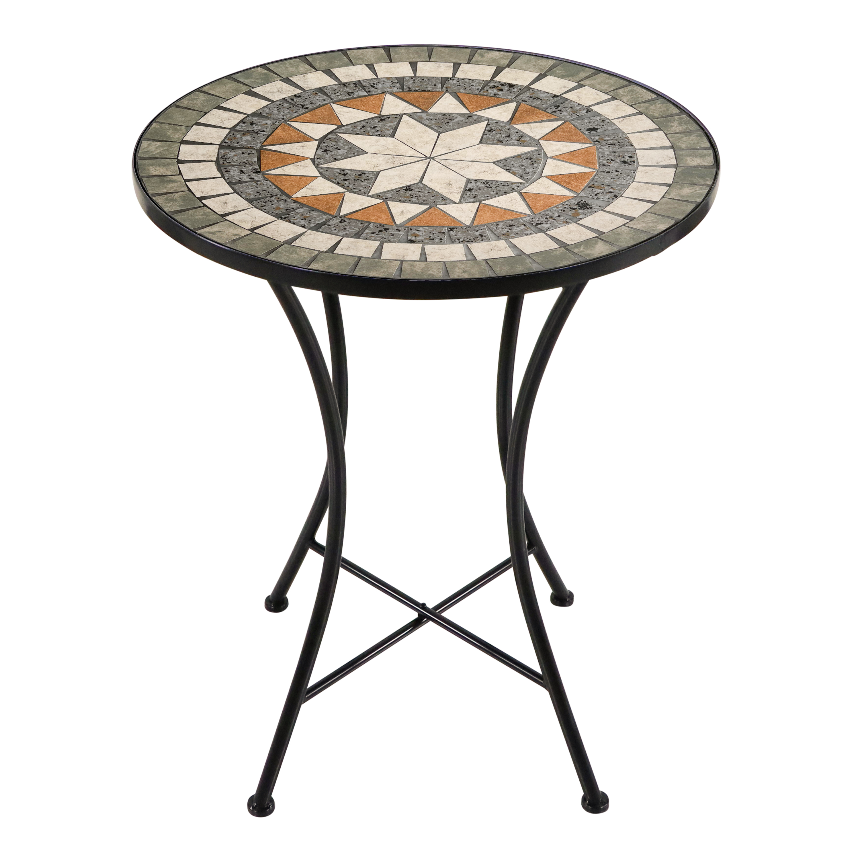 AXI Amélie Bistro Set Mosaic Star - Grey/Brown