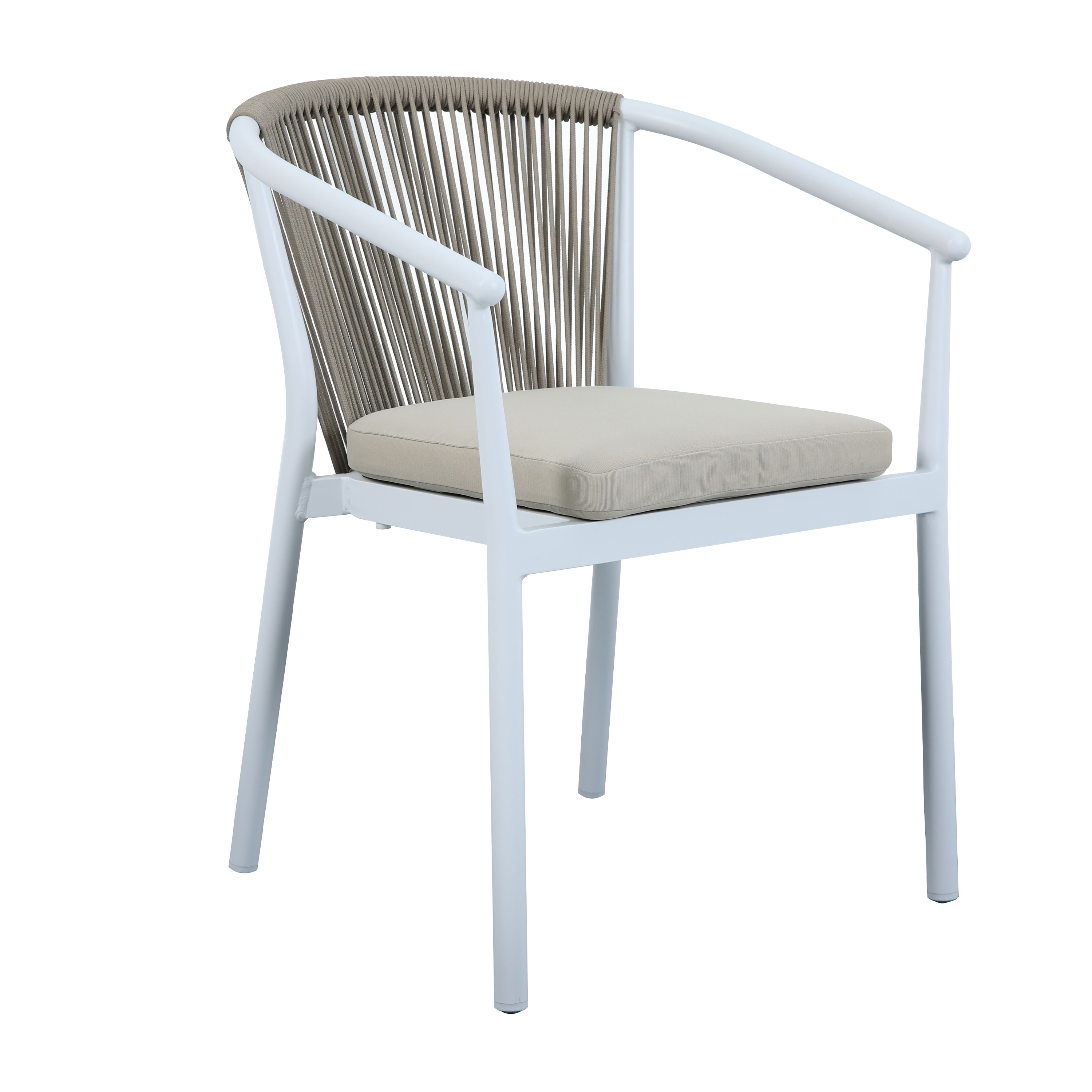 AXI Suvi Chairs set 2 pieces White/khaki