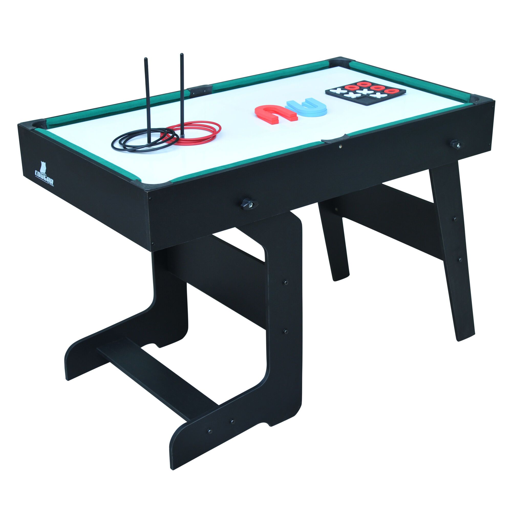 Cougar All-in-One 16-in-1 Multi Game Table - Black