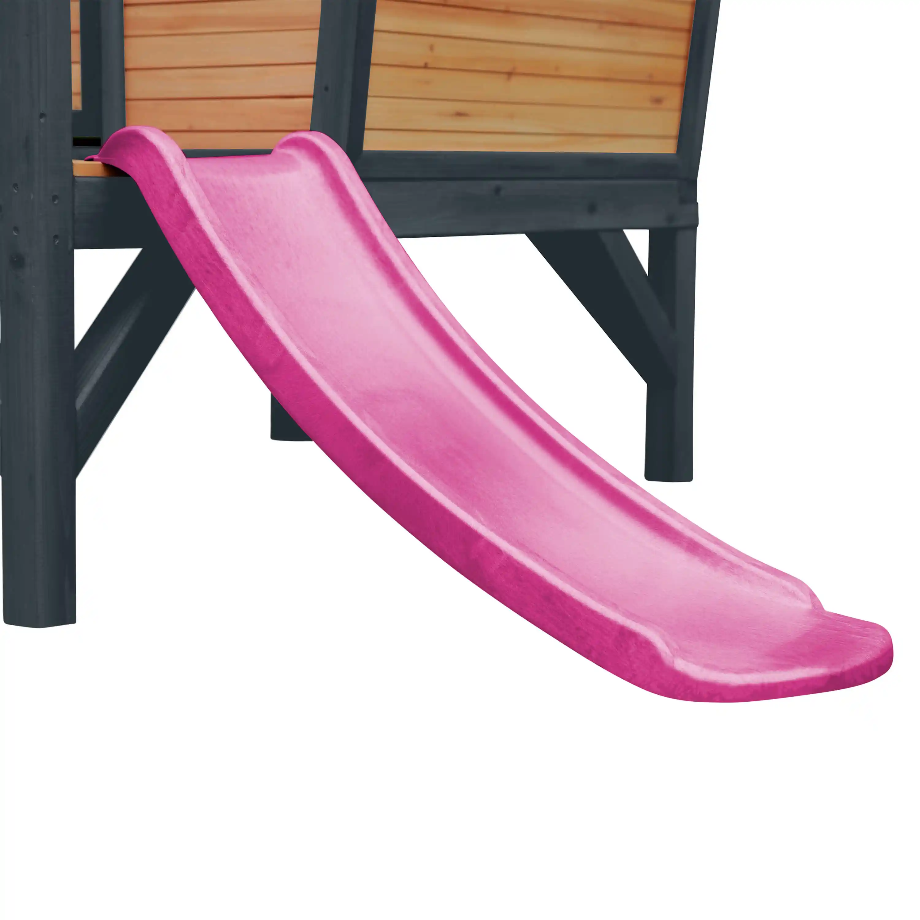 AXI Robin Playhouse Brown/Anthracite - Purple Slide