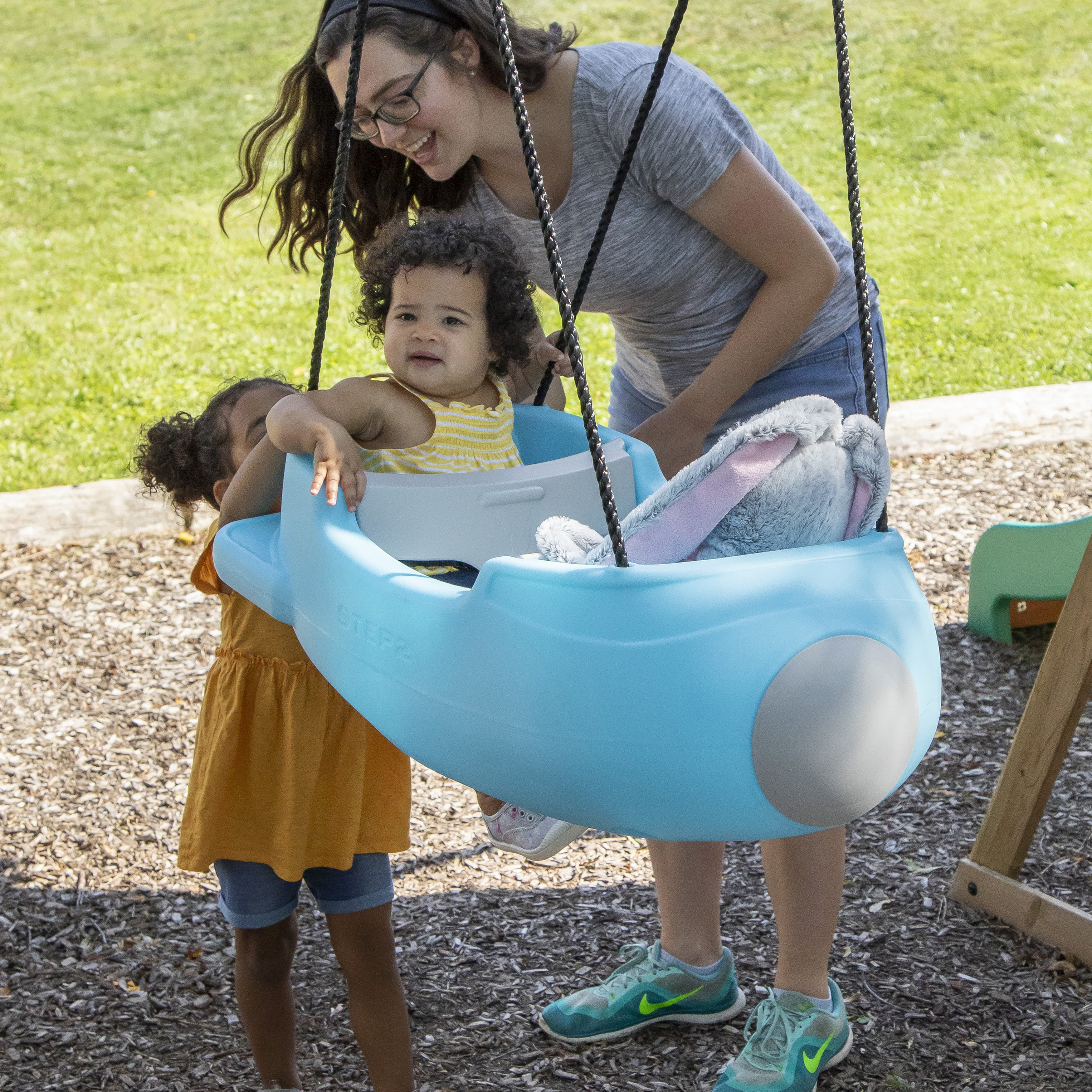Step2 Rocket Swing for Two Blue-0733538422395 Step2 Rocket Swing for Two Blue