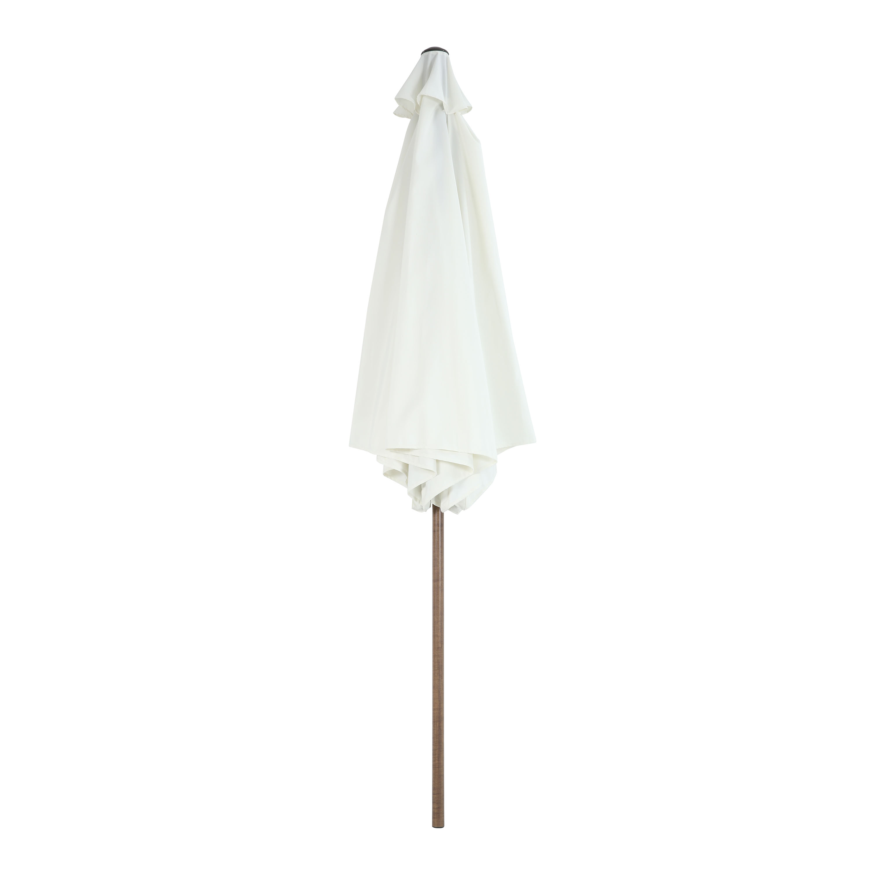 AXI Noor Centre Pole Parasol Ø 300cm Oak-look/Beige