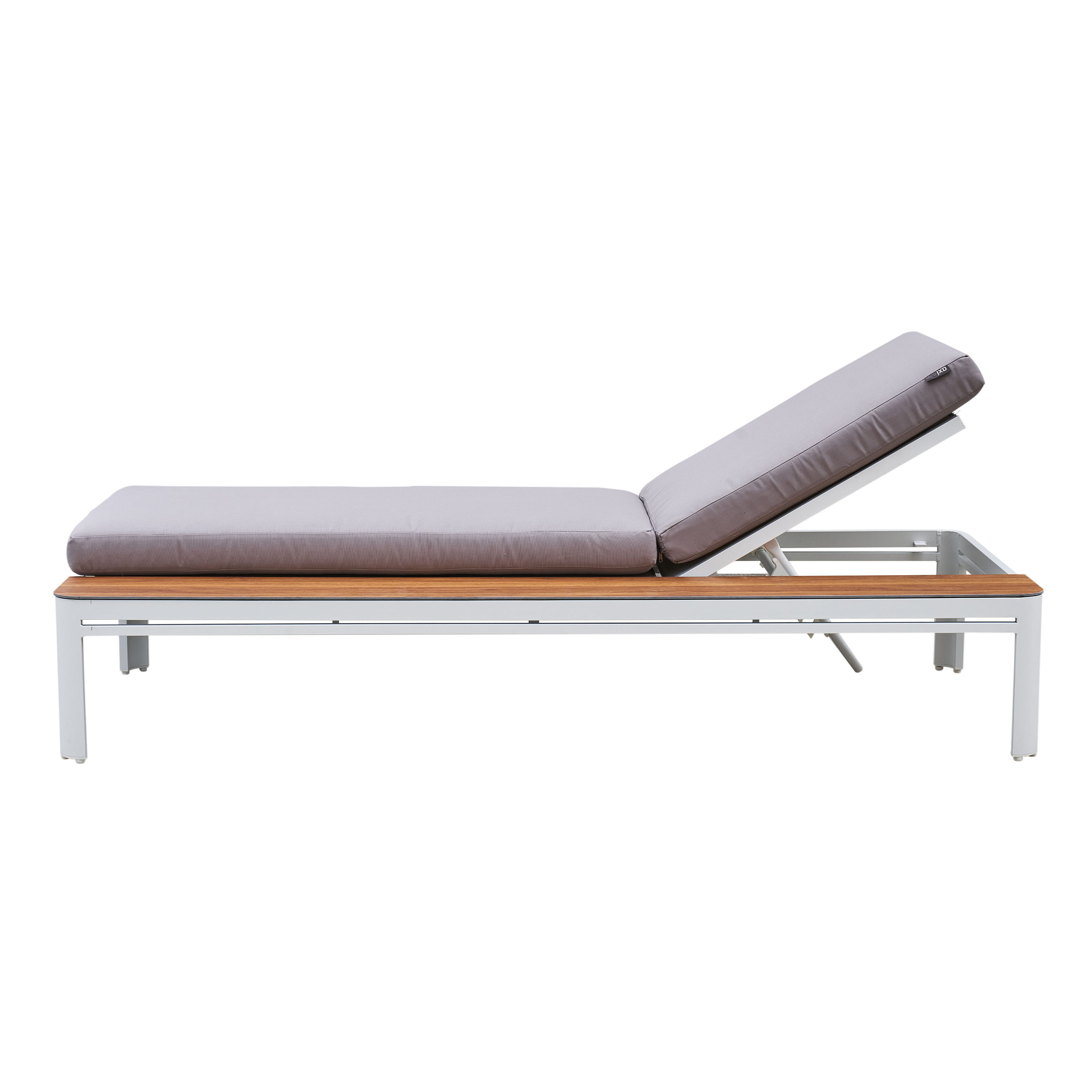 AXI Kira Sunbed with table - White/Grey