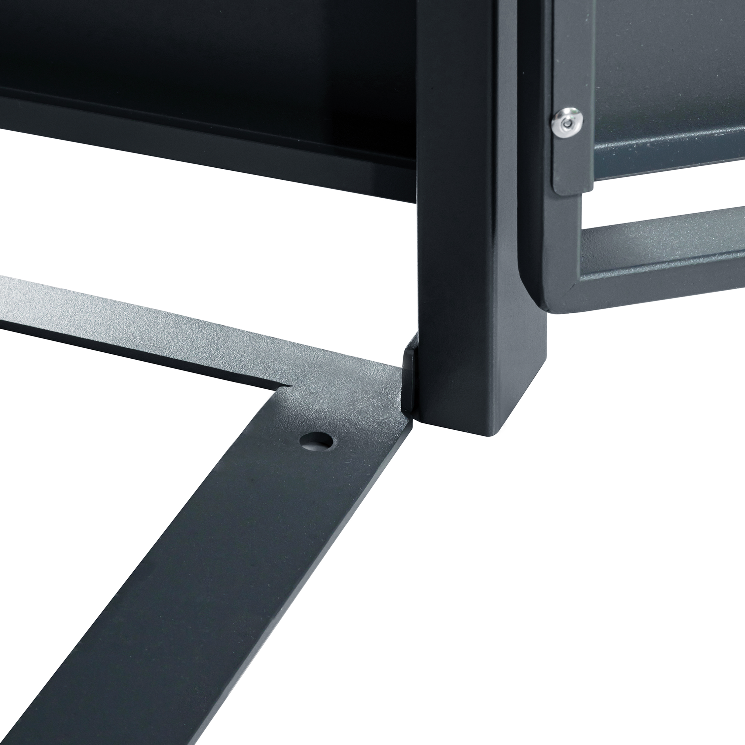 AXI Lucas Metal Garbage Bin Shed Anthracite - 3 Garbage Bins