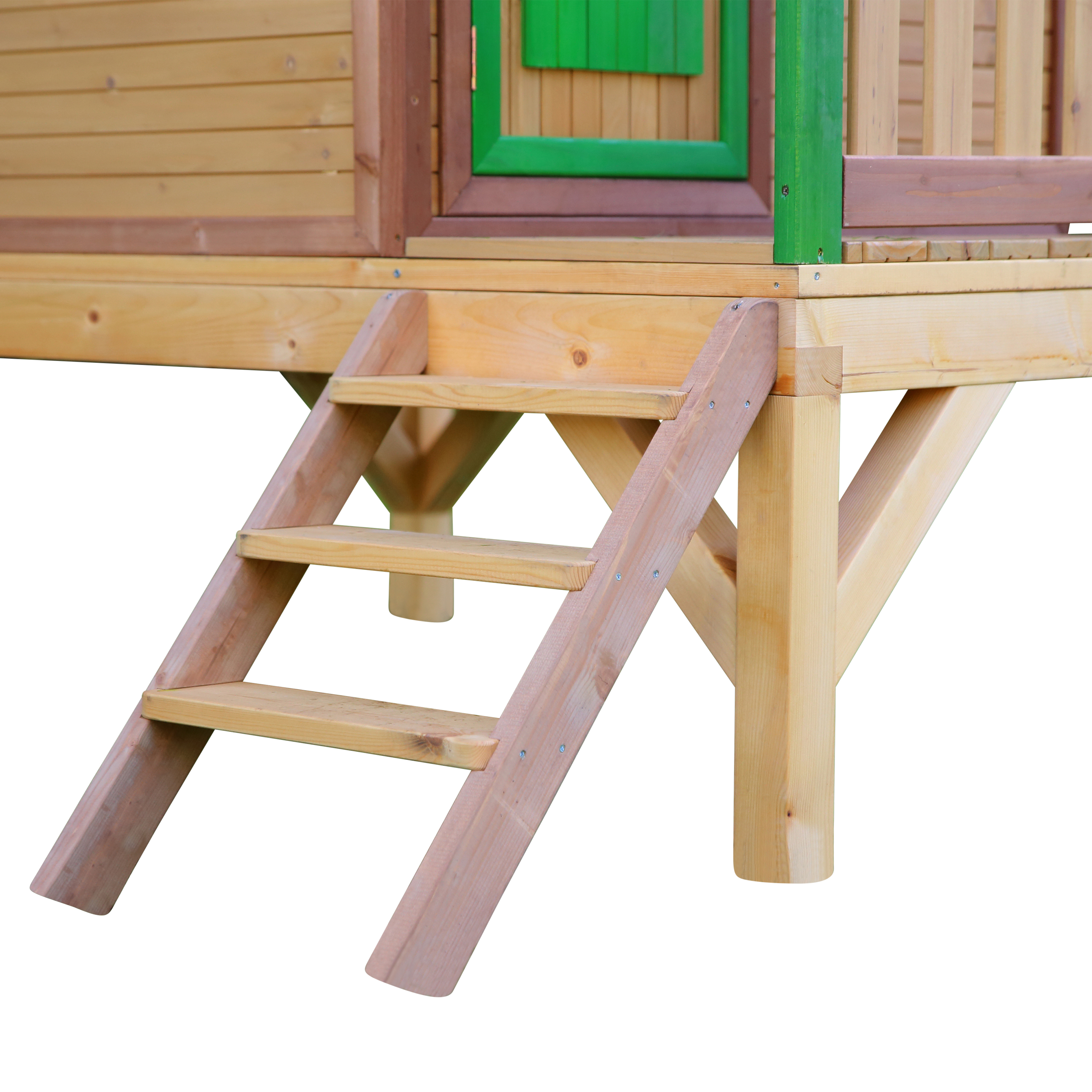 AXI Tom Playhouse Brown/Green - Grey Slide-8717973938040 AXI Tom Playhouse Brown/Green - Grey Slide