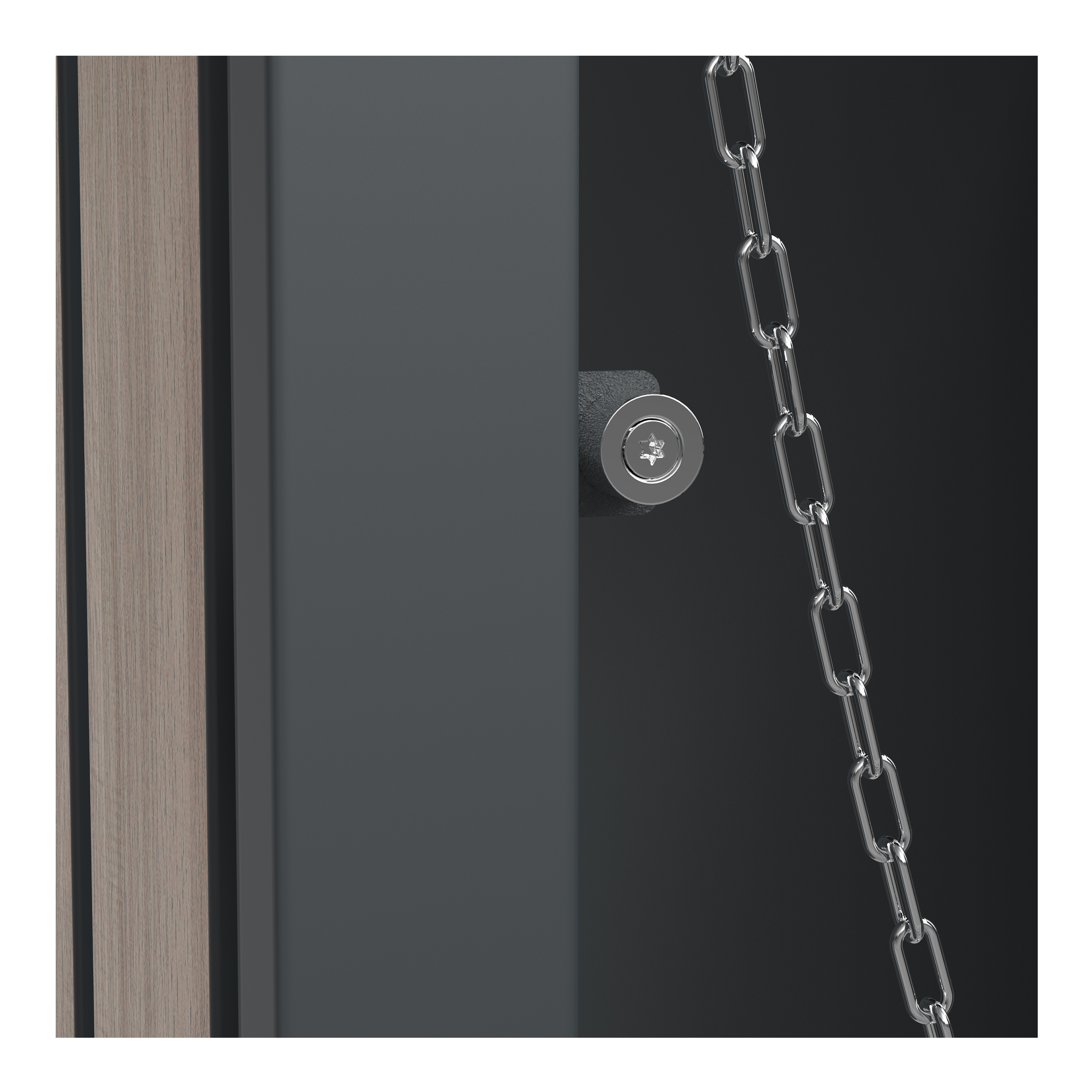 AXI Leon Metal Garbage Bin Shed with Planter - 1 Garbage Bin