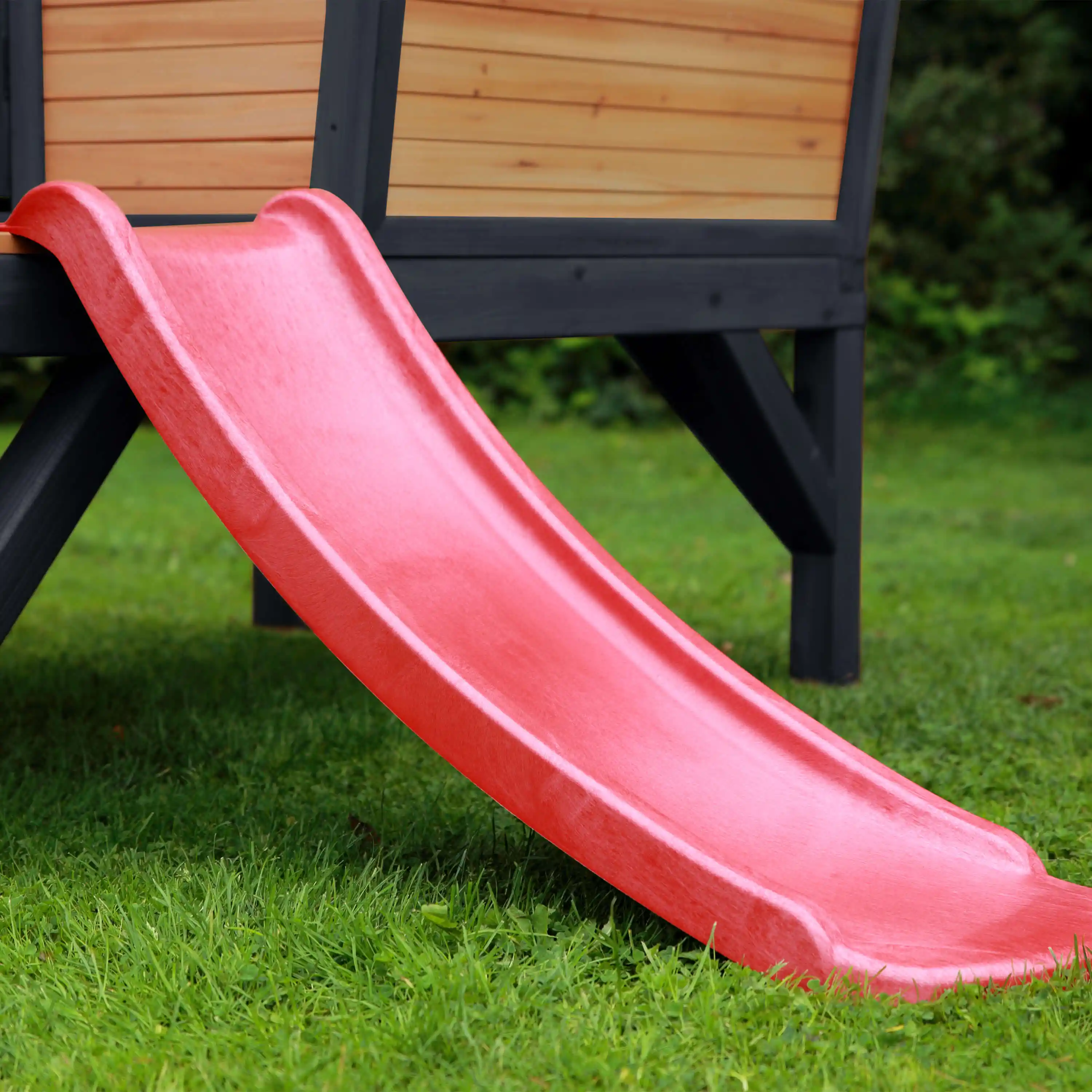 AXI Robin Playhouse Brown/Anthracite - Red Slide