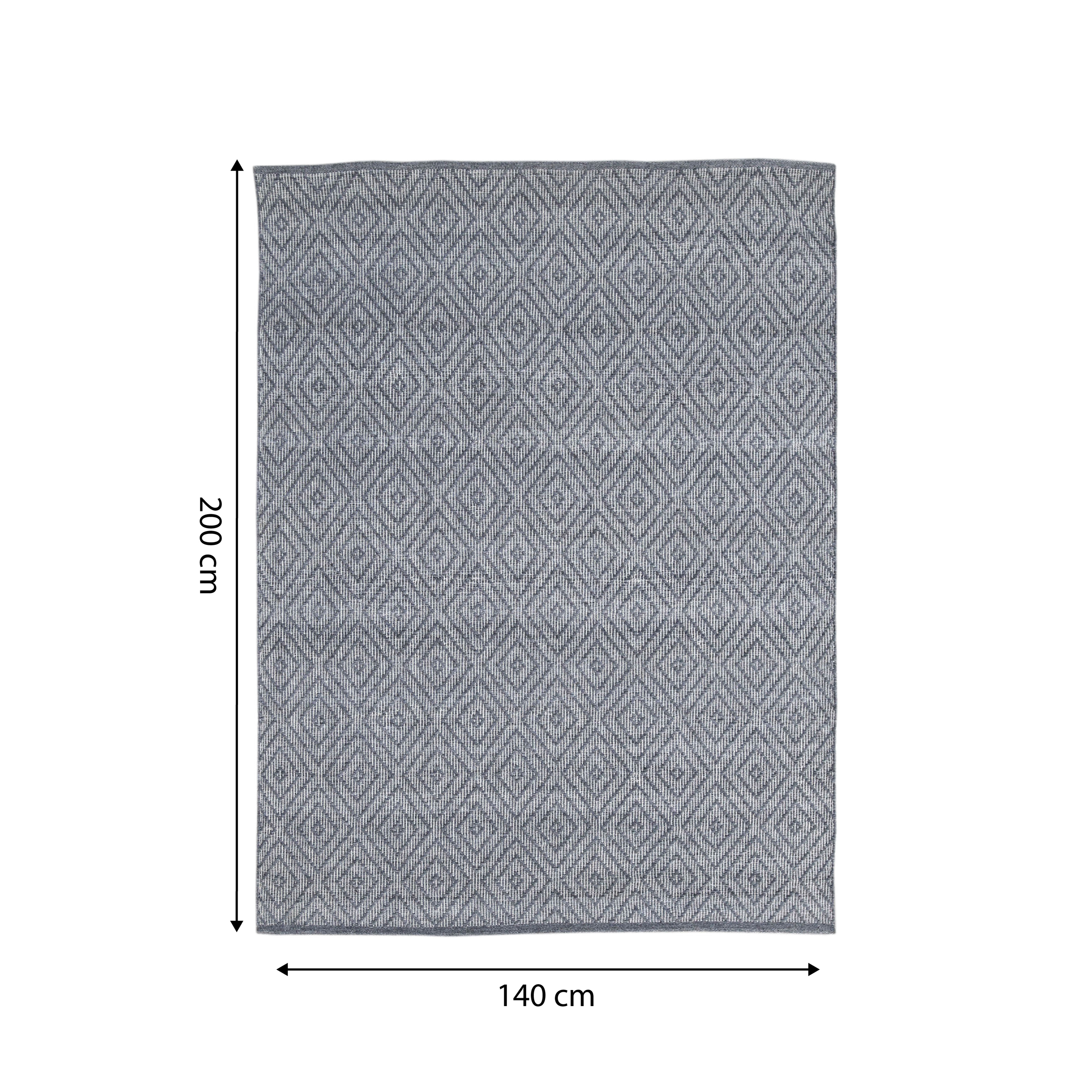 AXI Bali Outdoor Rug – 140 x 200 cm - Grey