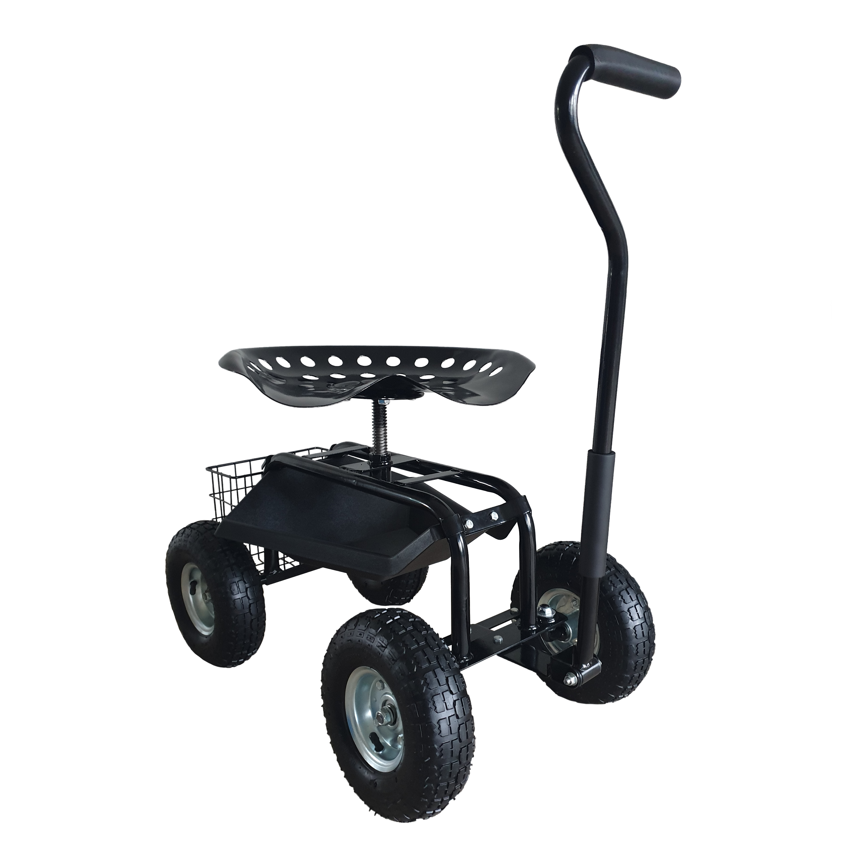 AXI AG22 Rolling Garden Seat - Black