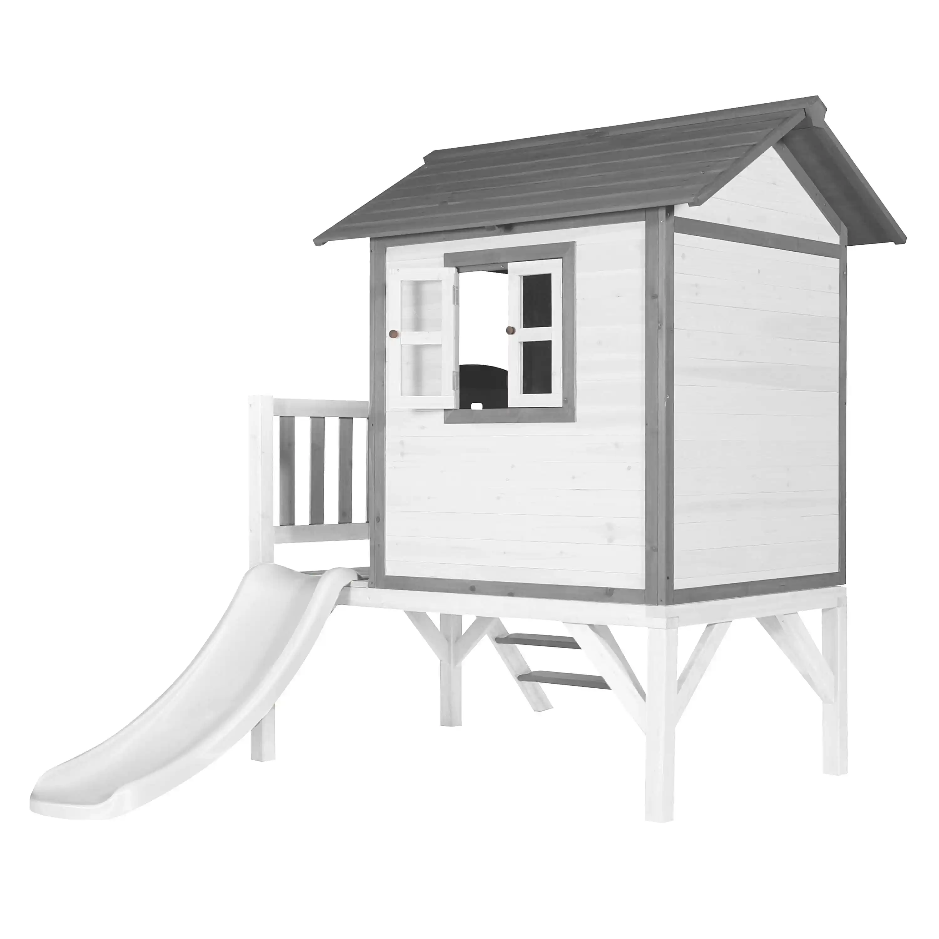 AXI Lodge XL Playhouse Classic - White Slide