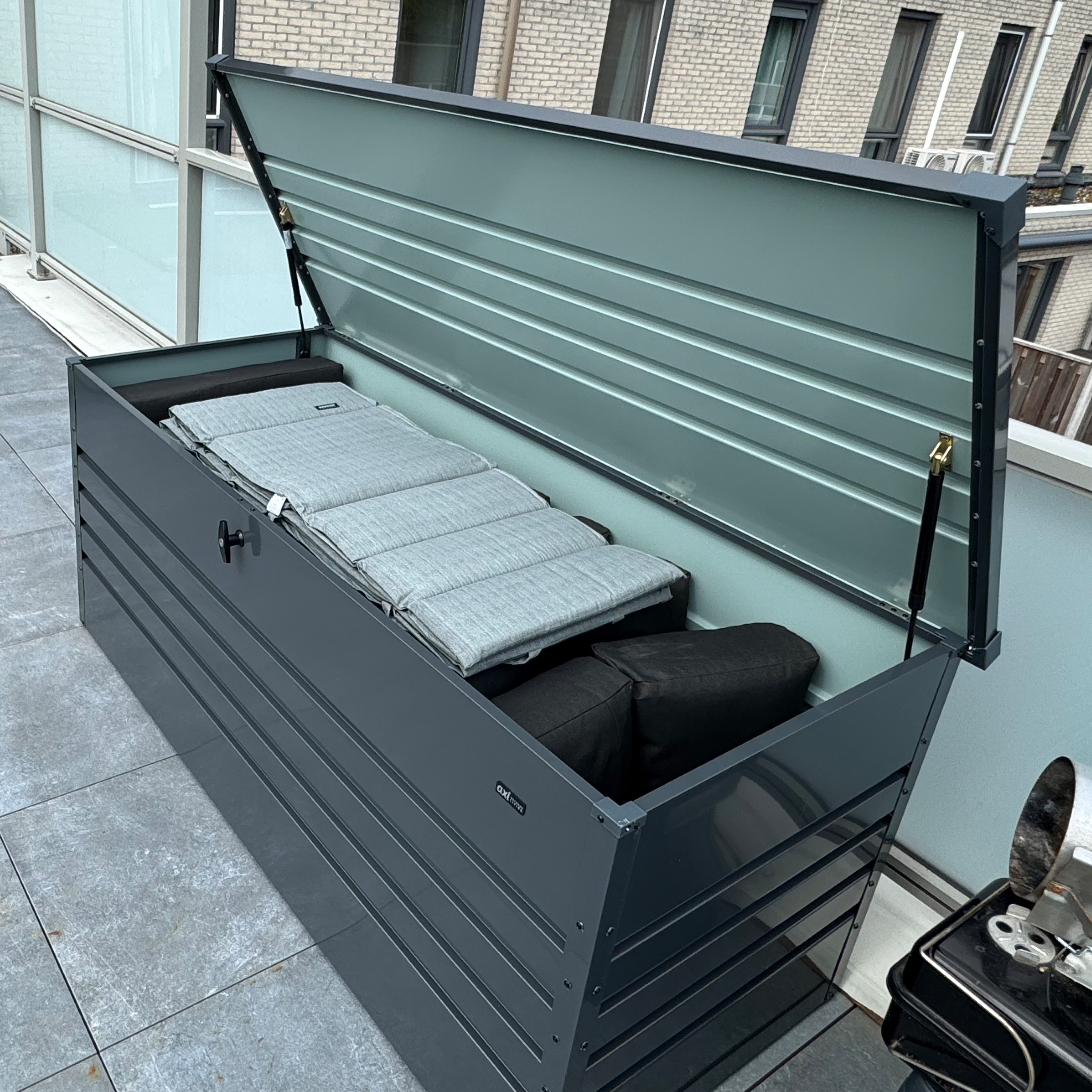 AXI Miles metal Storage Box 1000 Anthracite