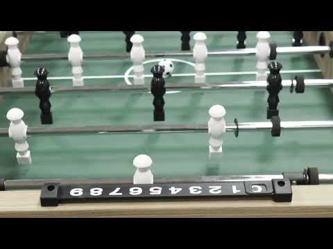 Cougar Spin Kick Football Table Oak/Black