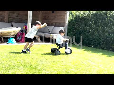 Sunny Tricycle with Removable Pushbar - Black