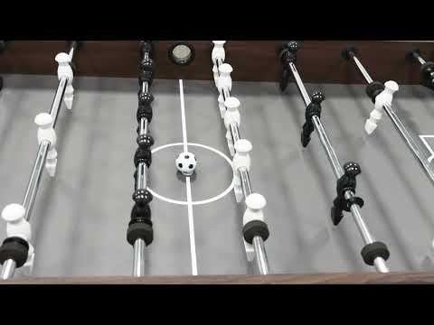Cougar Striker Football Table Dark Brown/Black